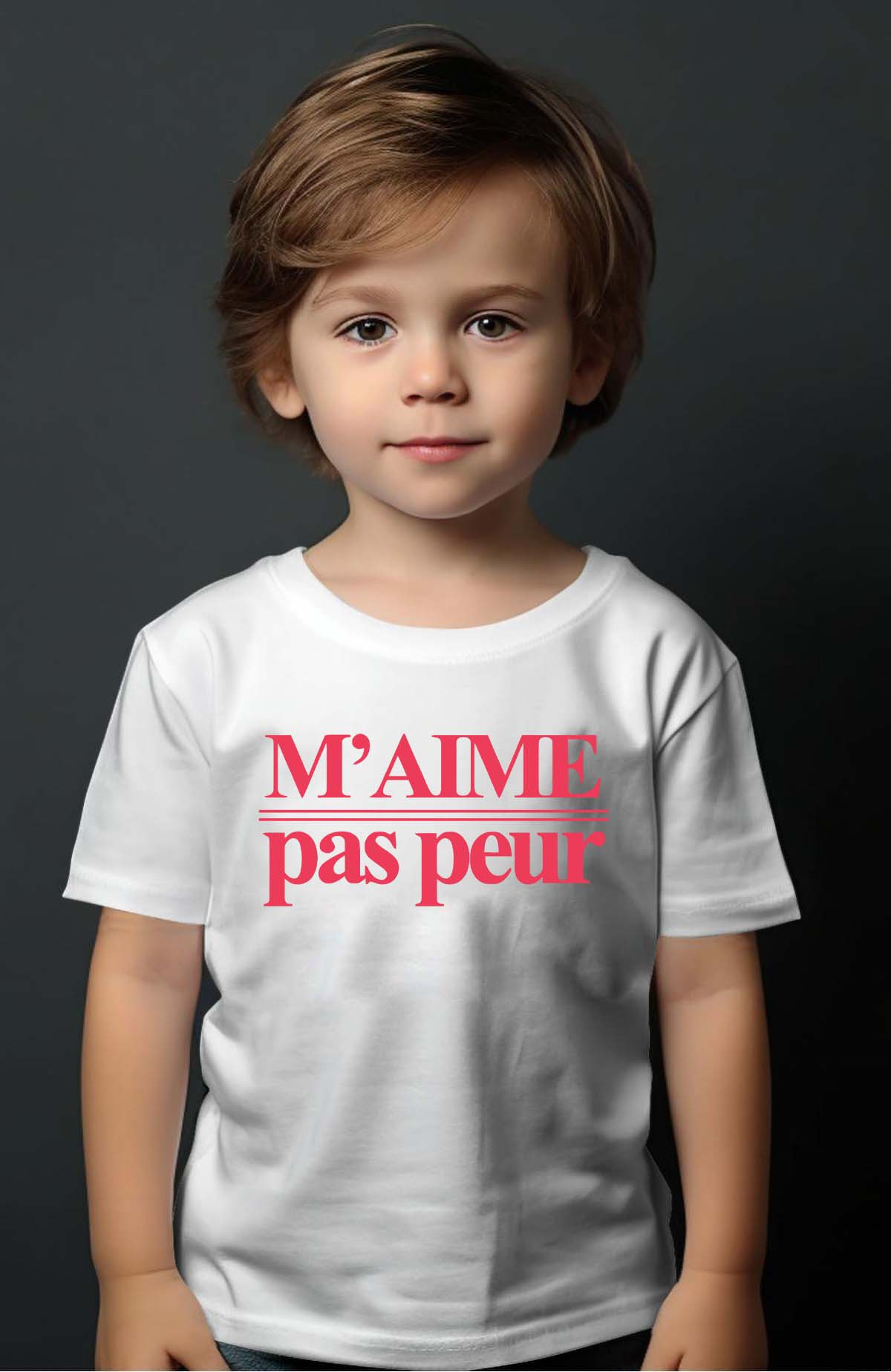 Mayorista I.A.L.D FRANCE - Don't love me miedo - Camiseta niño