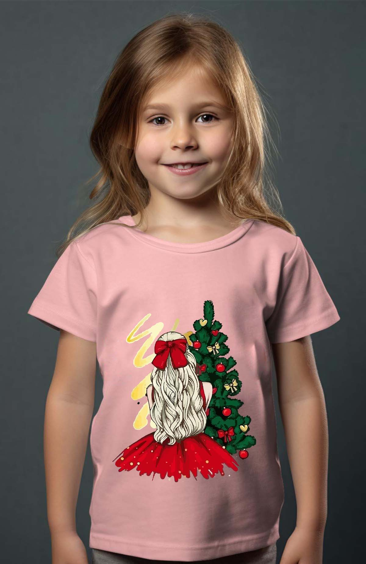 Grossiste I.A.L.D FRANCE - Blonde noel - T-shirt Fille
