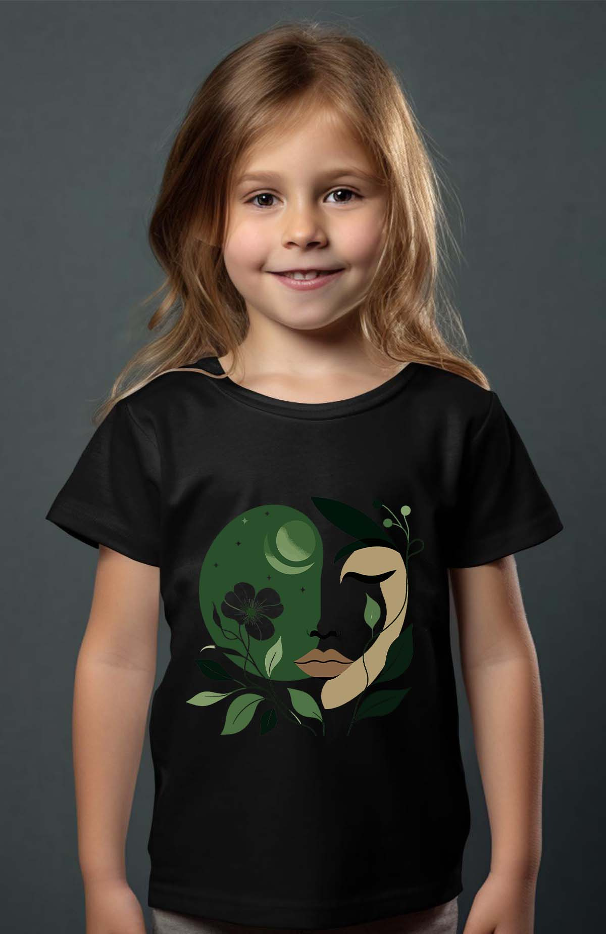 Grossiste I.A.L.D FRANCE - Head lune - T-shirt Fille
