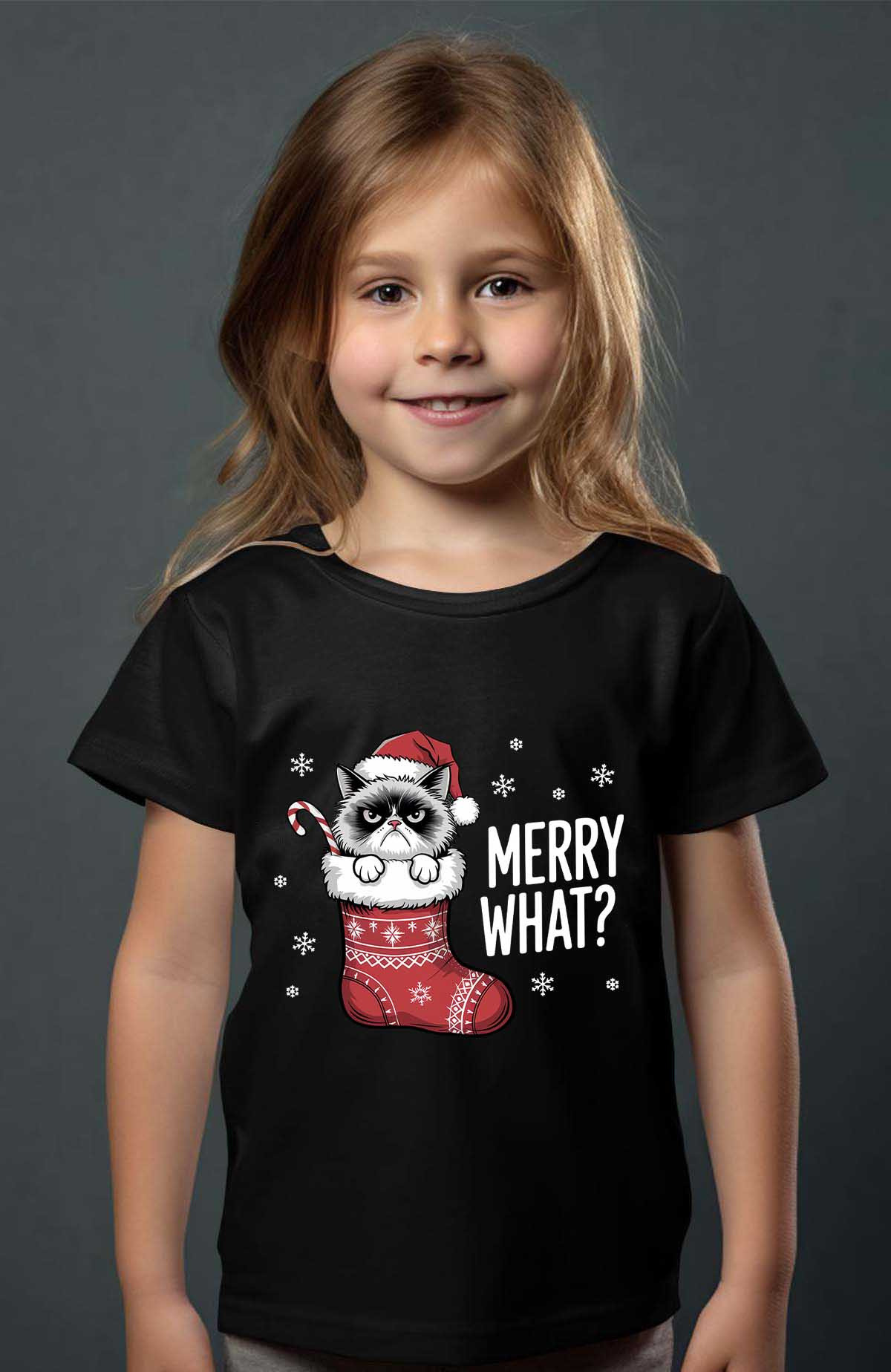 Grossiste I.A.L.D FRANCE - Merry whatcat - T-shirt Fille