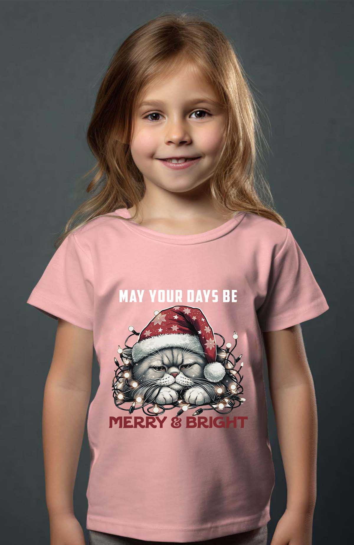 Grossiste I.A.L.D FRANCE - Your day cat - T-shirt Fille
