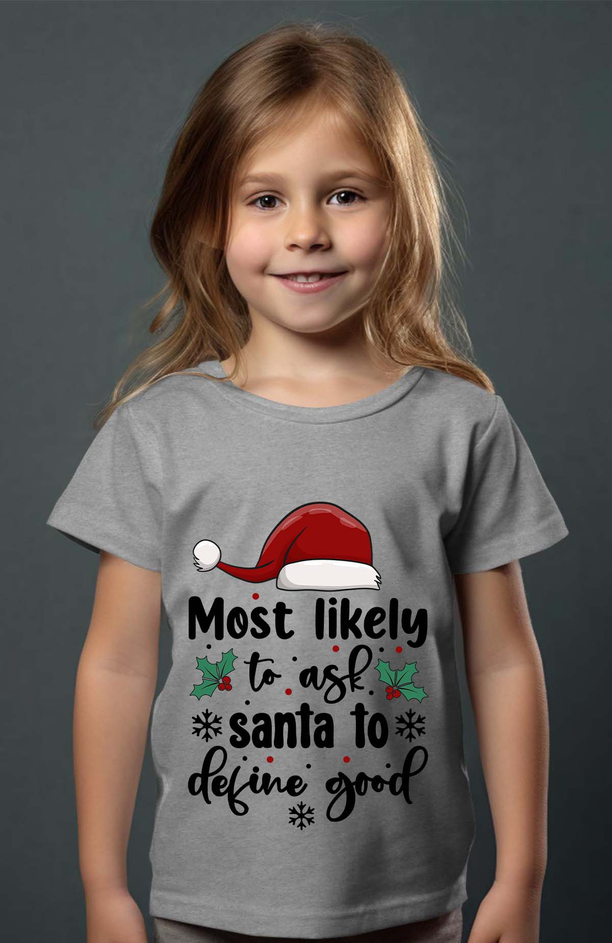 Grossiste I.A.L.D FRANCE - Likely Santa to - T-shirt Fille