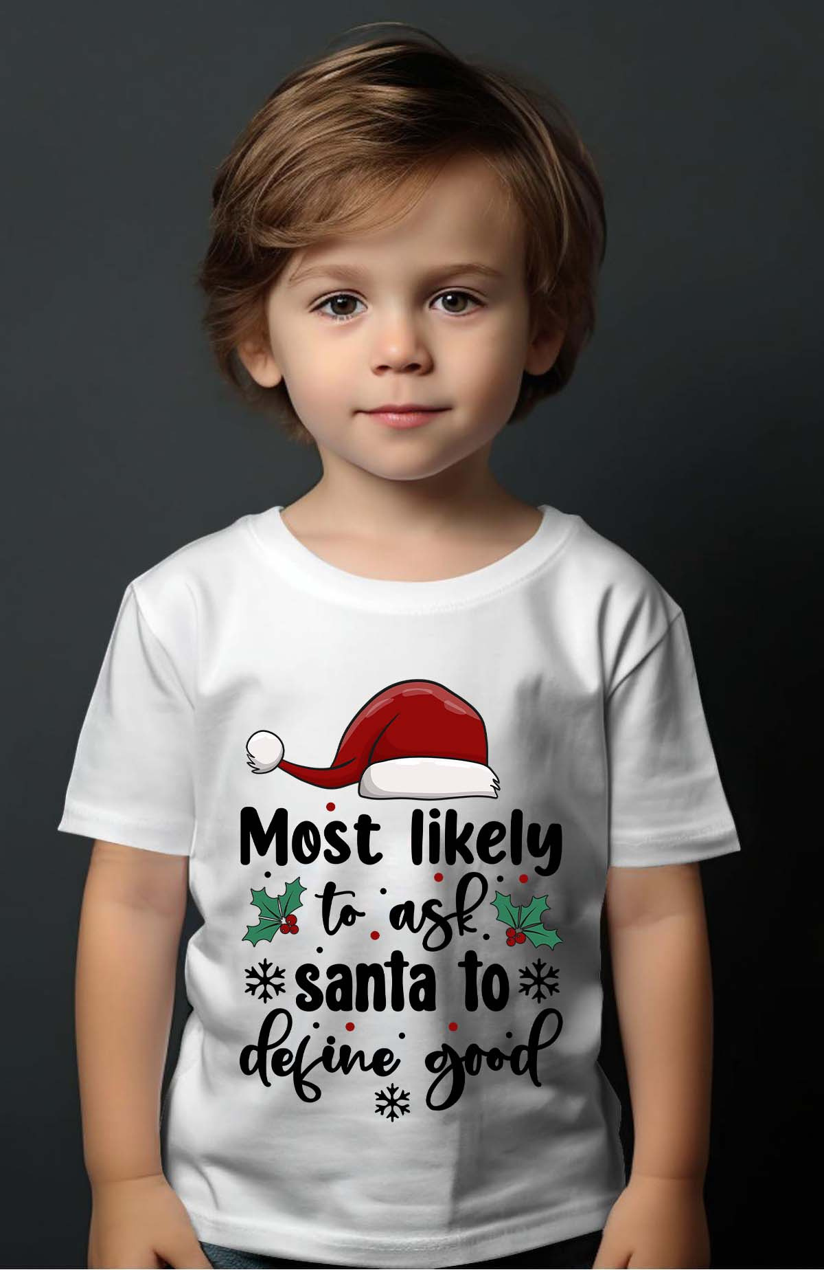 Grossiste I.A.L.D FRANCE - Likely Santa to - T-shirt Garçon