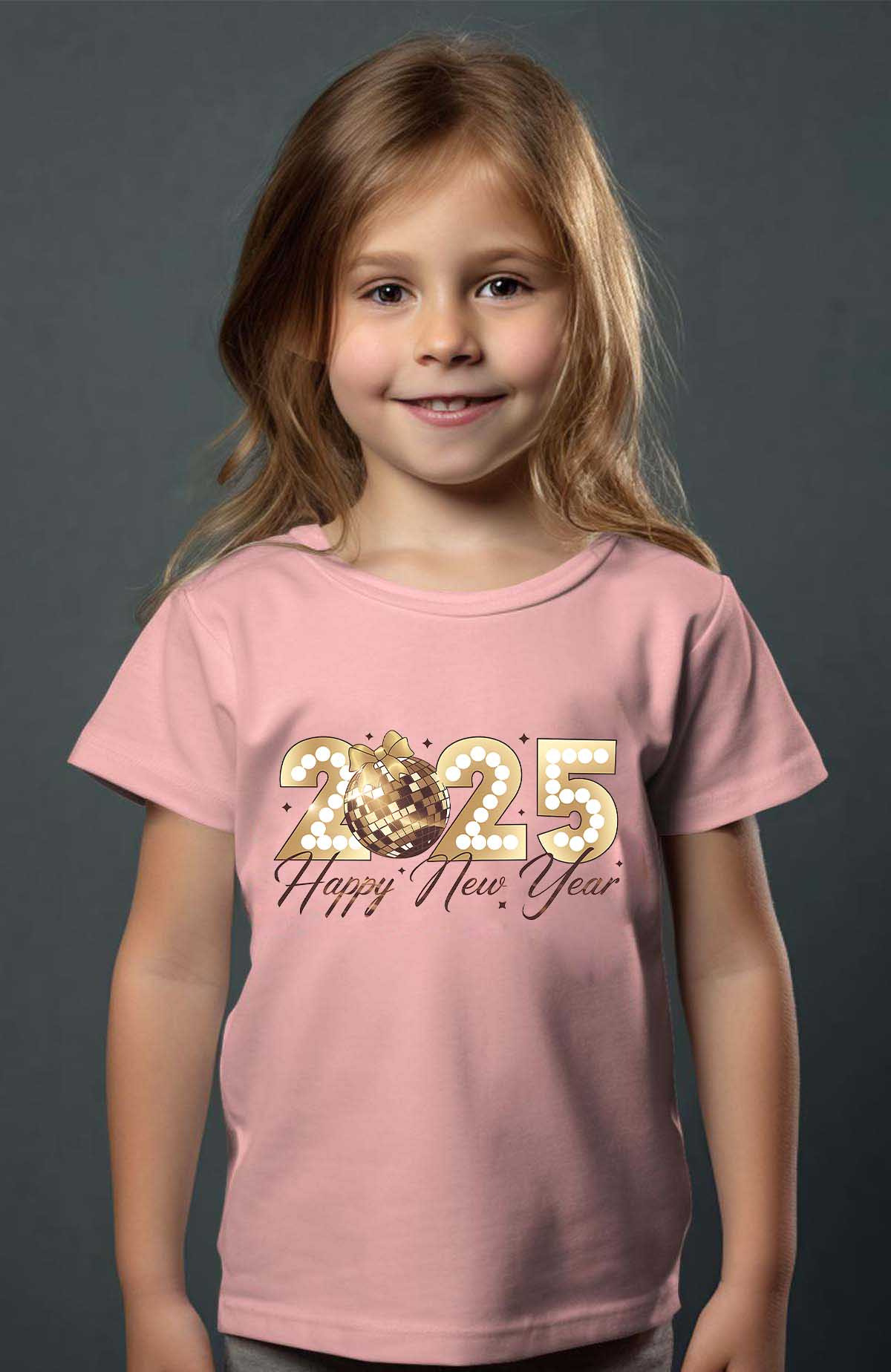 Grossiste I.A.L.D FRANCE - 2025Happy - T-shirt Fille