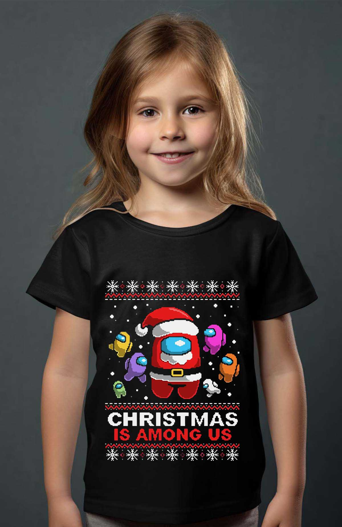 Grossiste I.A.L.D FRANCE - Among xmas - T-shirt Fille