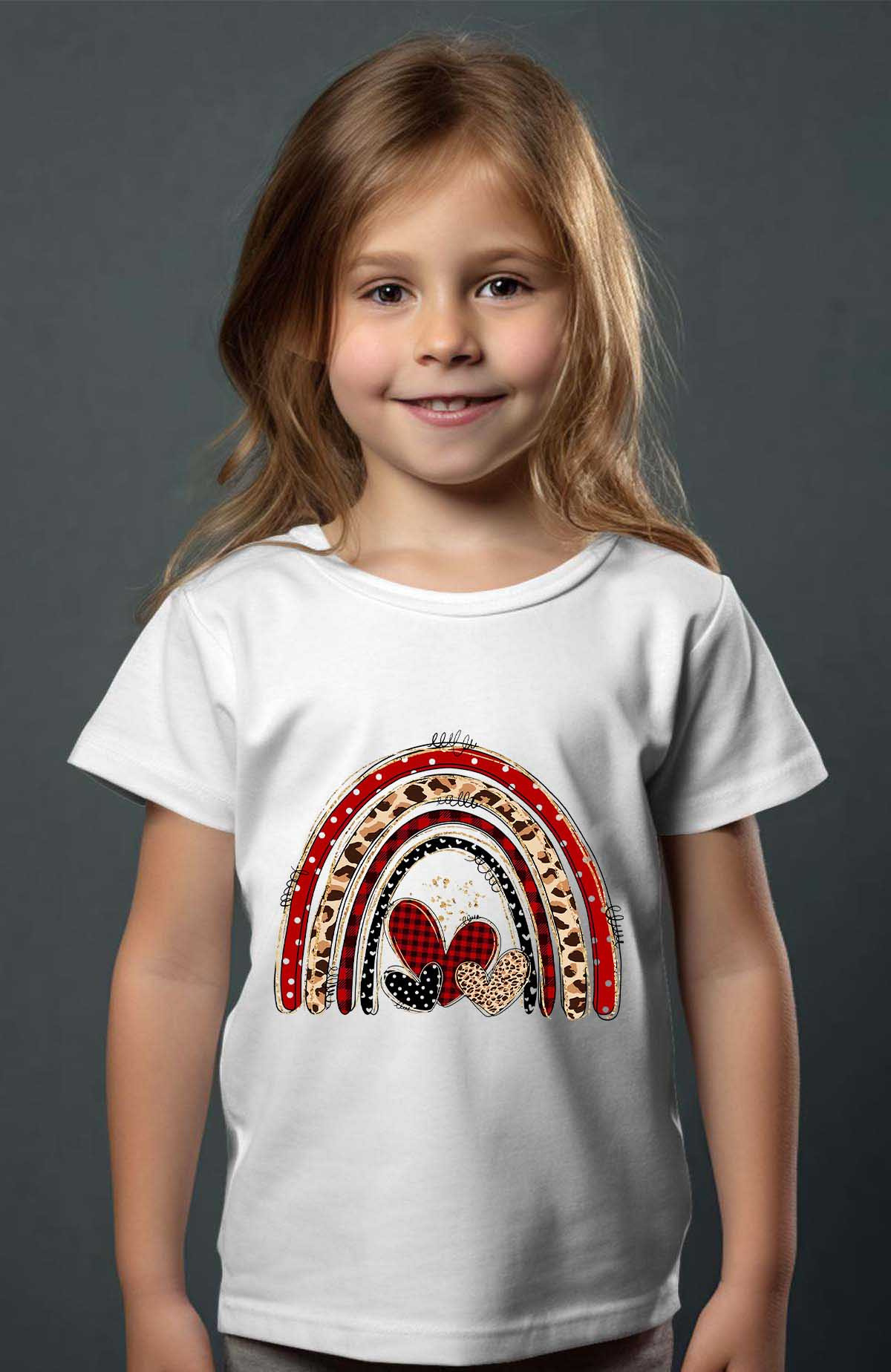 Grossiste I.A.L.D FRANCE - Rainbow Tartare - T-shirt Fille