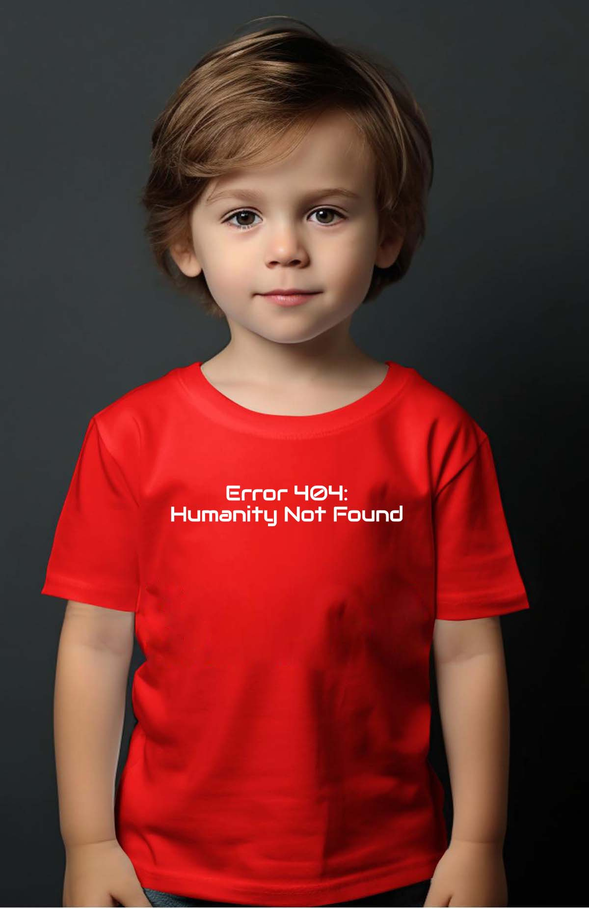 Mayorista I.A.L.D FRANCE - Error 404 humanidad - Camiseta niño