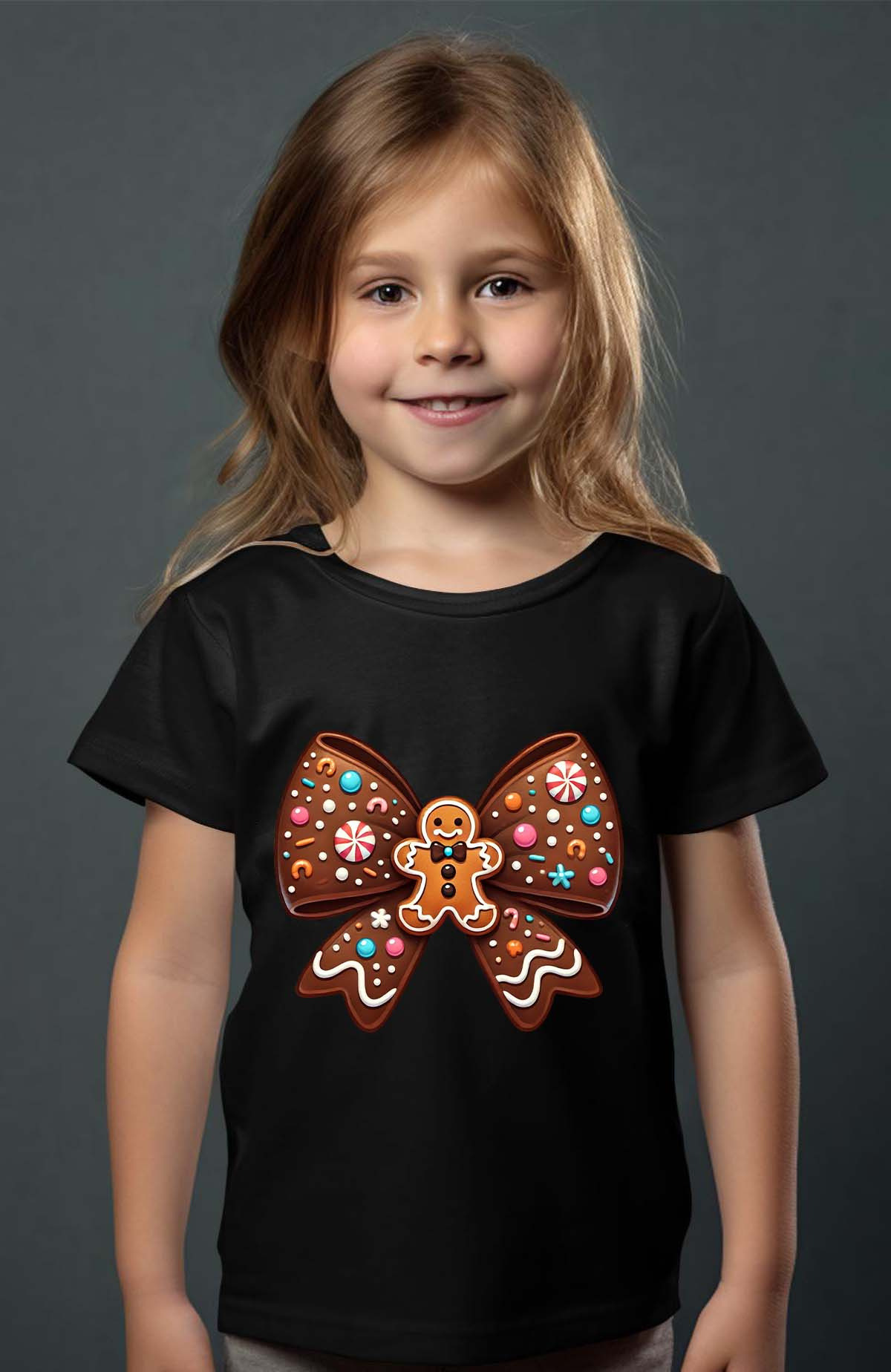 Mayorista I.A.L.D FRANCE - Lazo de jengibre - Camiseta niña