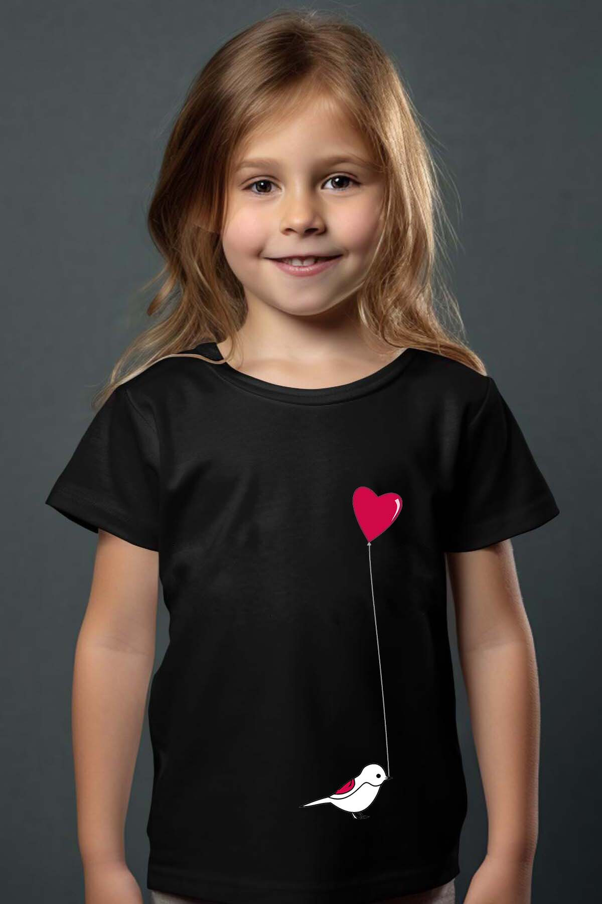 Grossiste I.A.L.D FRANCE - bird heart - T-shirt Fille