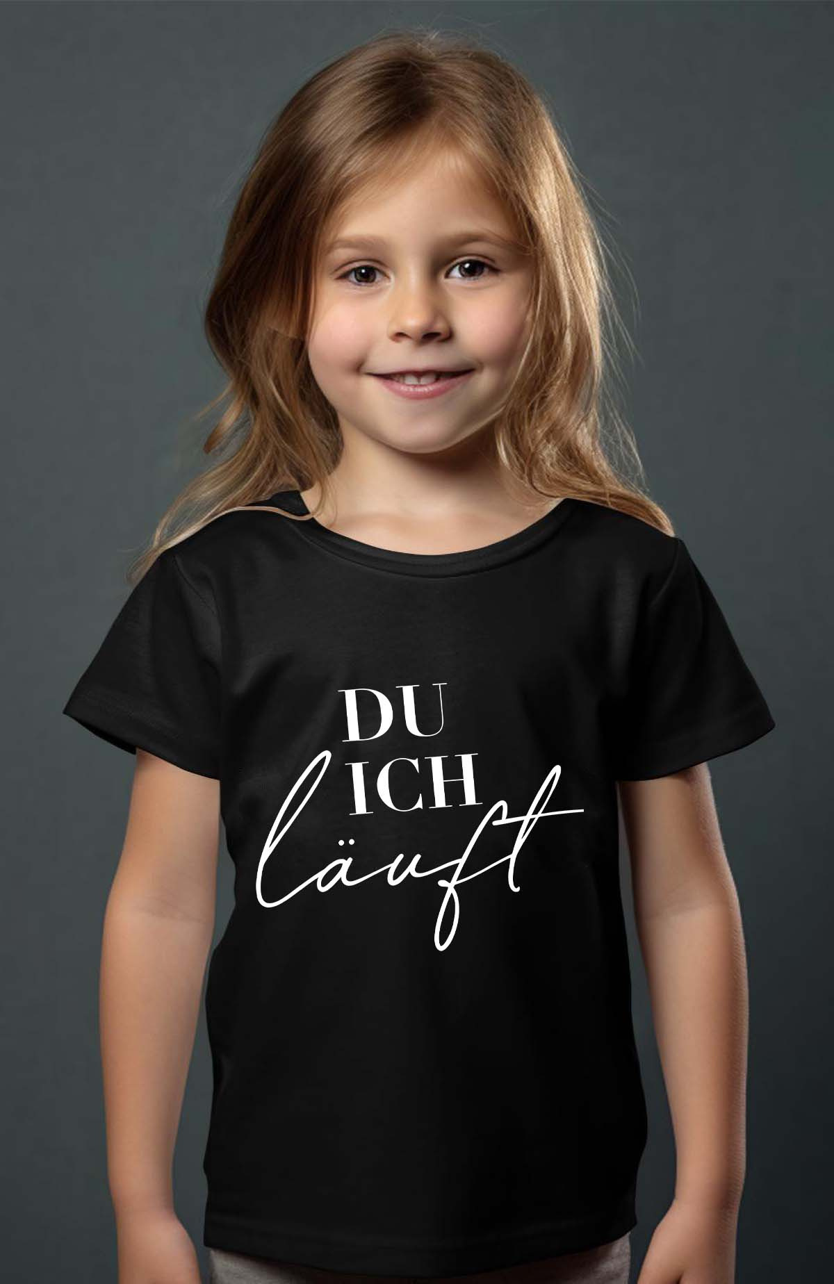 Grossiste I.A.L.D FRANCE - Ich lauft - T-shirt Fille