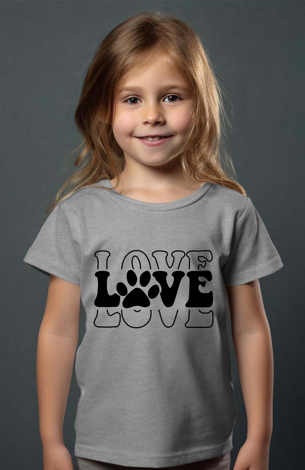 Wholesaler I.A.L.D FRANCE - Paw Prin Love - Tee Girl