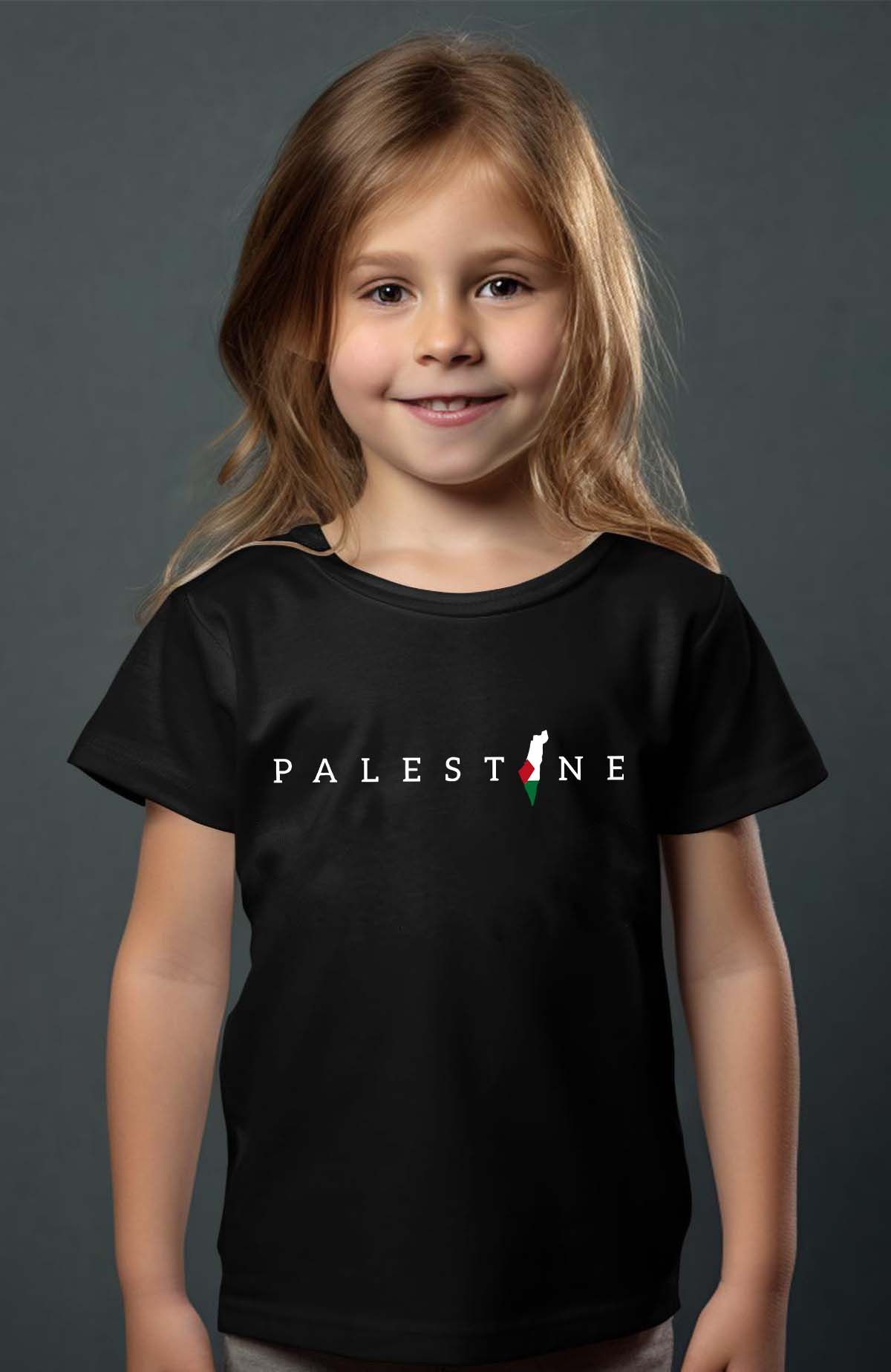 Grossiste I.A.L.D FRANCE - PalestCarte - T-shirt Fille
