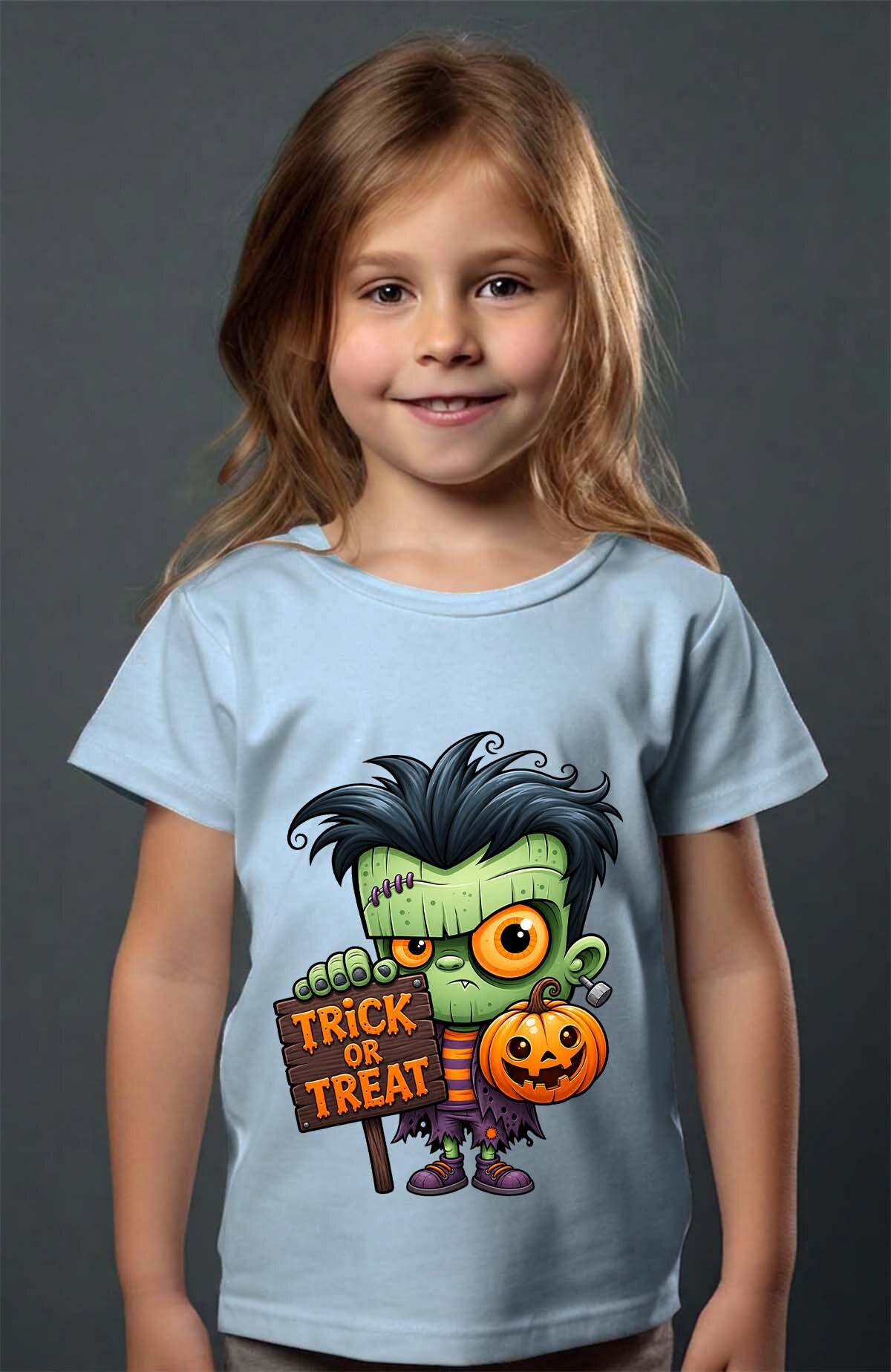 Grossiste I.A.L.D FRANCE - Frankly halloween - T-shirt Fille