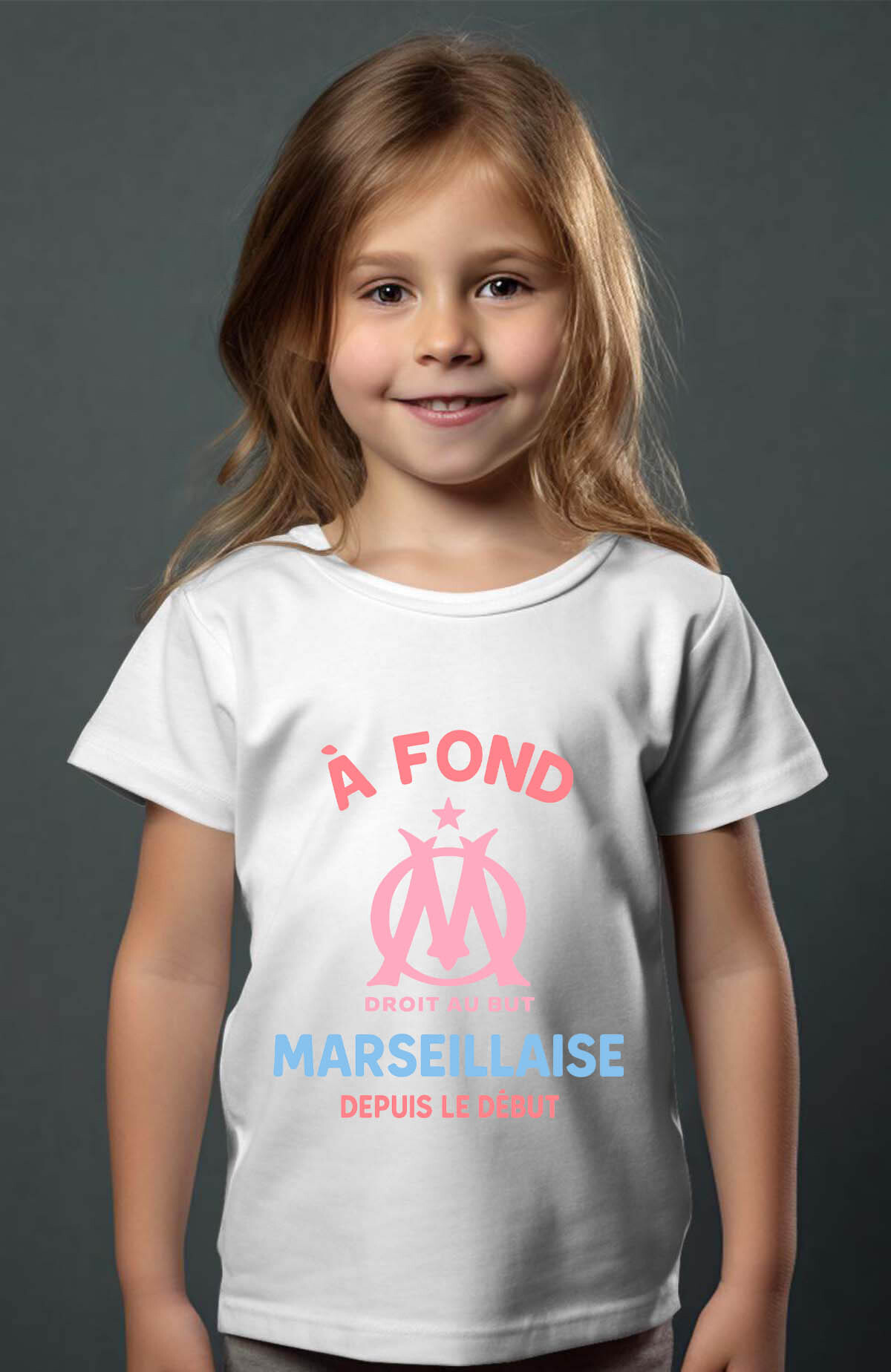 Grossista I.A.L.D FRANCE - Marsiglia sfondo - Girl T -Shirt