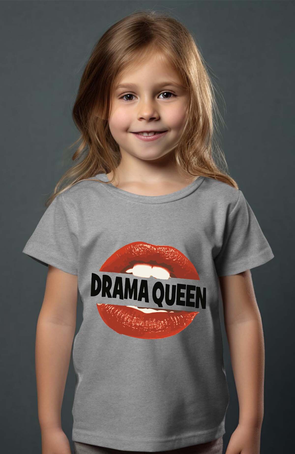 Großhändler I.A.L.D FRANCE - Drama Queen - Mädchen T-Shirt
