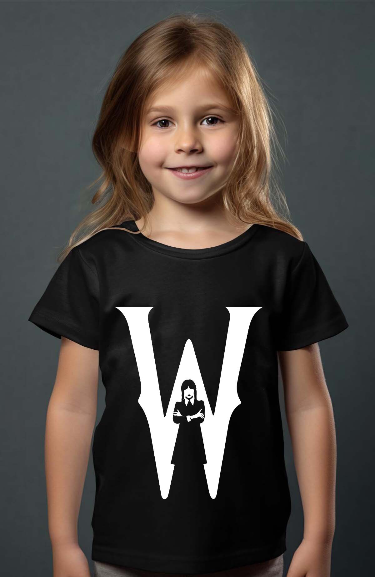 Großhändler I.A.L.D FRANCE - Majuscule Wednesday - Mädchen T-Shirt