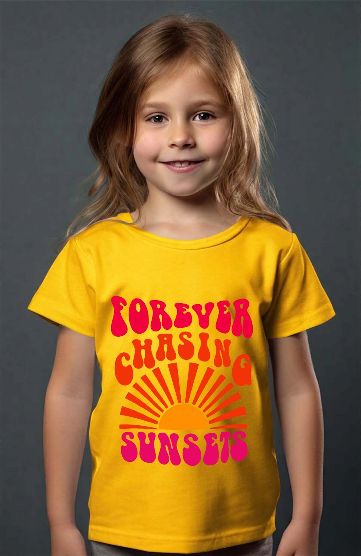 Grossiste I.A.L.D FRANCE - Forever chaising sunset - T-shirt Fille