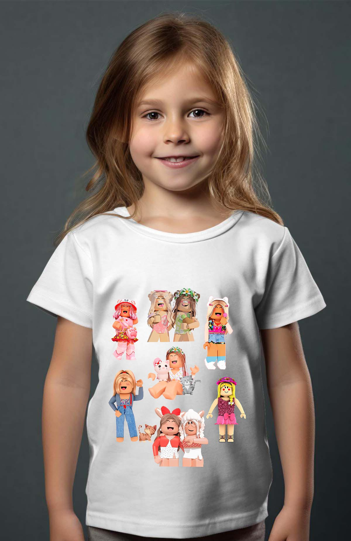 Wholesaler I.A.L.D FRANCE - Multi rob girls - Tee Girl