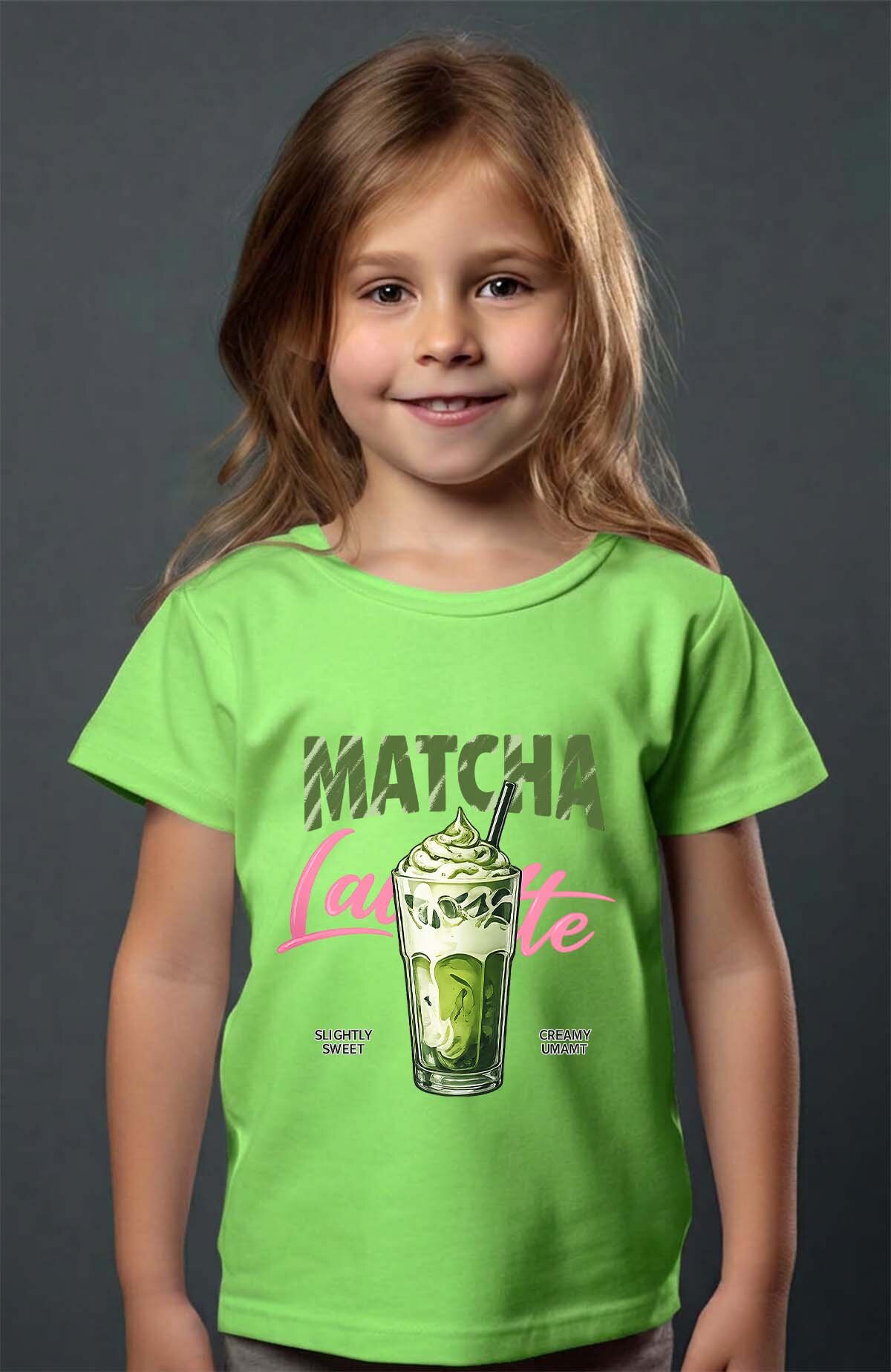 Grossiste I.A.L.D FRANCE - Matcha latte - T-shirt Fille