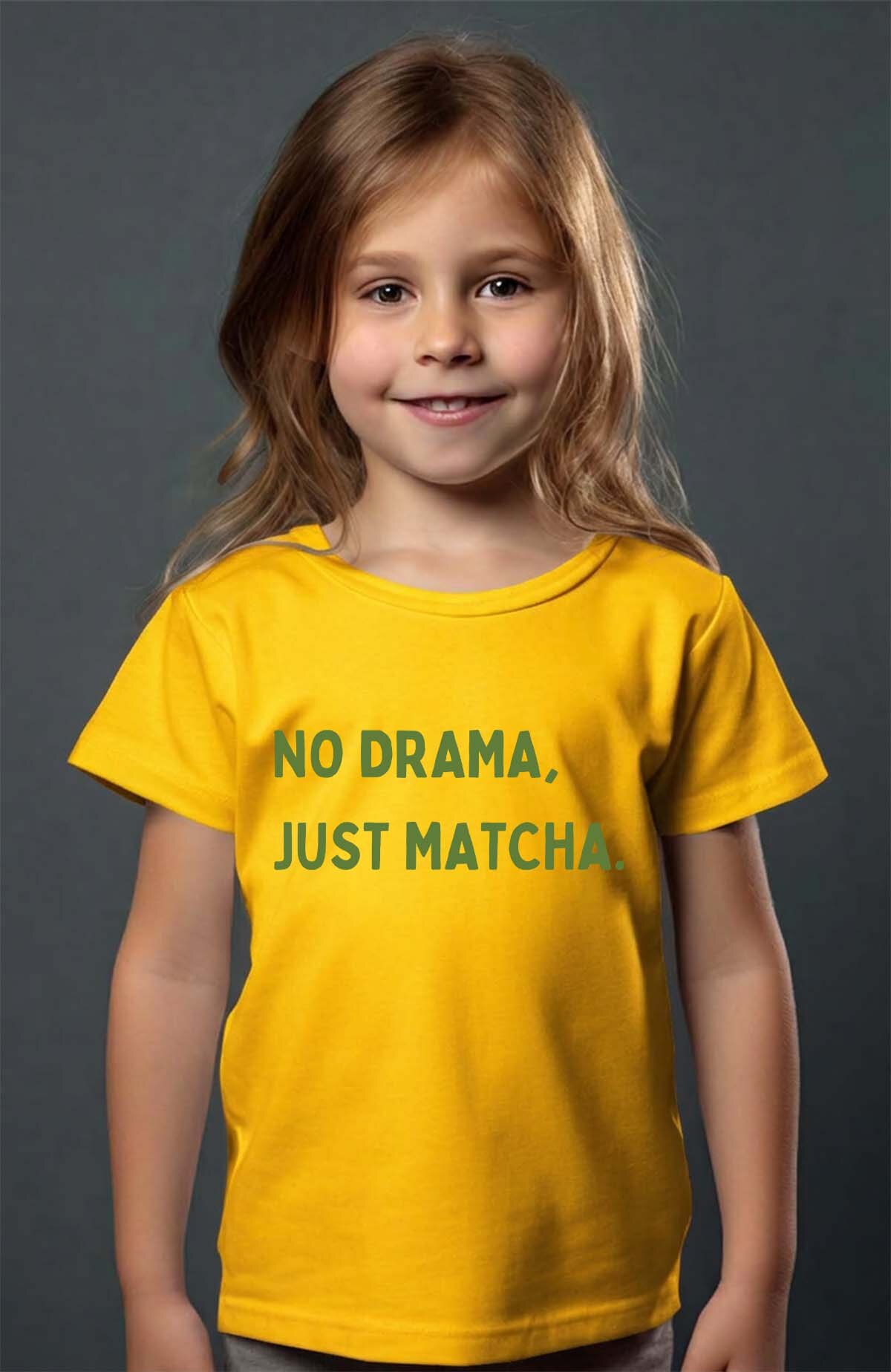 Mayorista I.A.L.D FRANCE - Sin drama solo matcha - Camiseta Niña