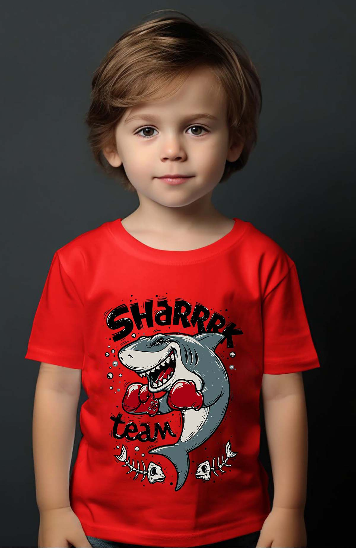 Grossiste I.A.L.D FRANCE - Sharrrk Team - T-shirt Garçon