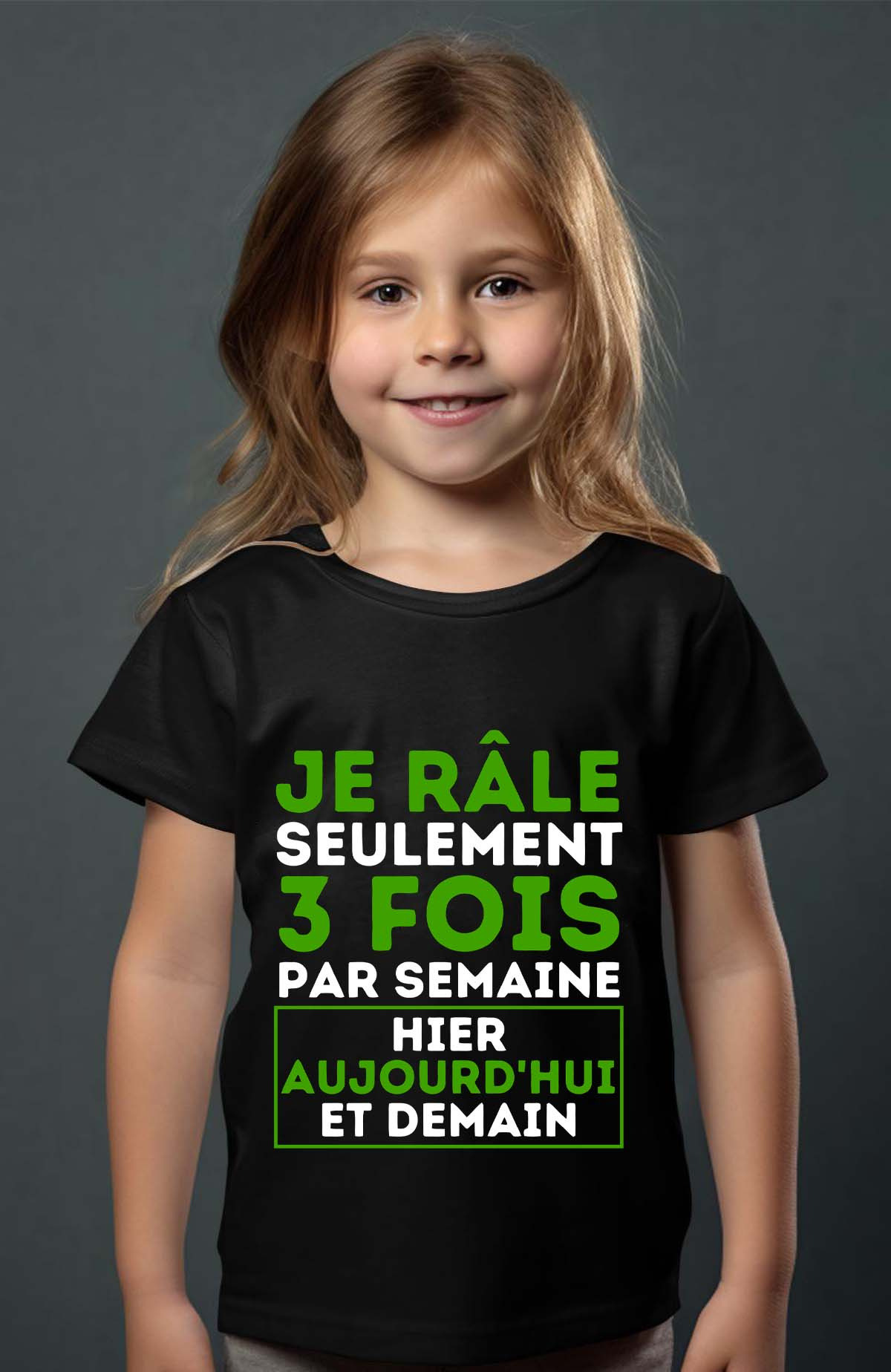 Grossiste I.A.L.D FRANCE - Rale trois BLANC - T-shirt Fille