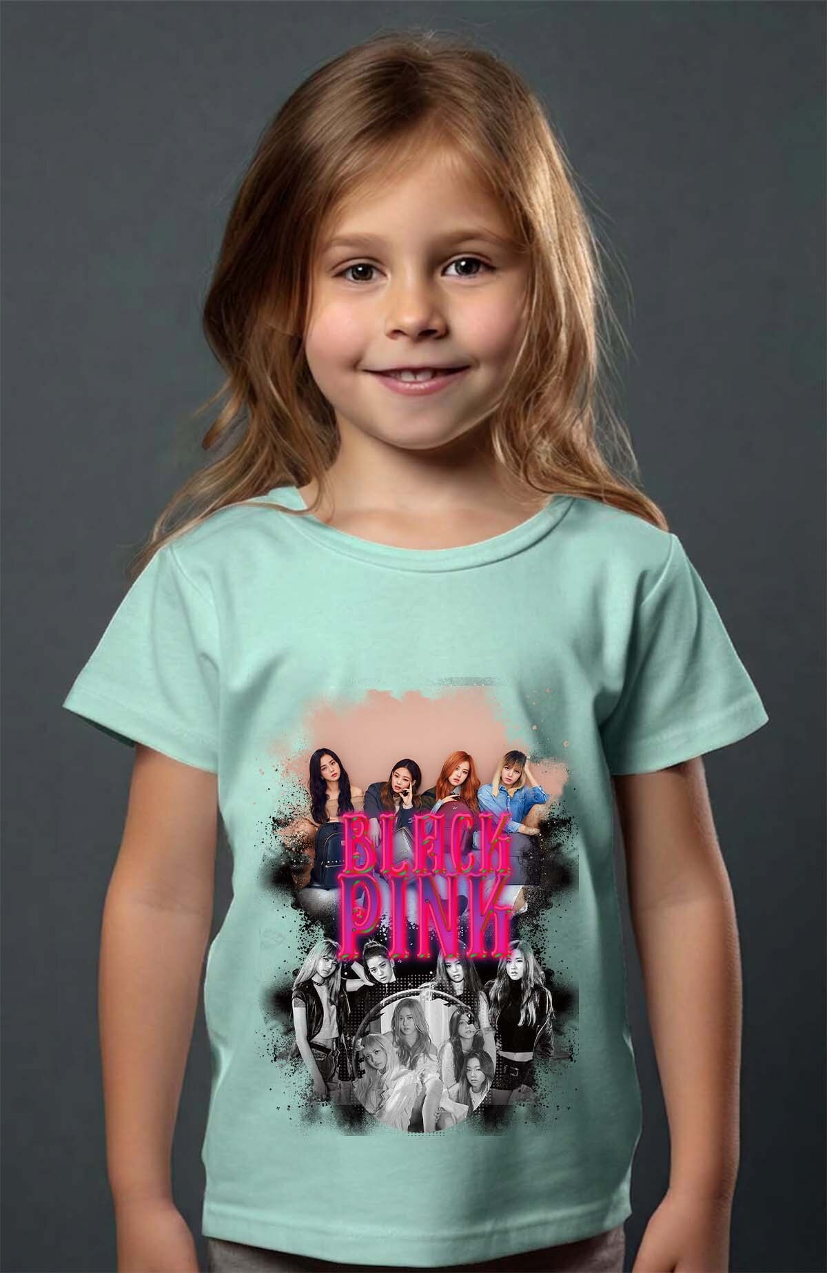 Grossiste I.A.L.D FRANCE - Black pink Bootleg 03 - T-shirt Fille