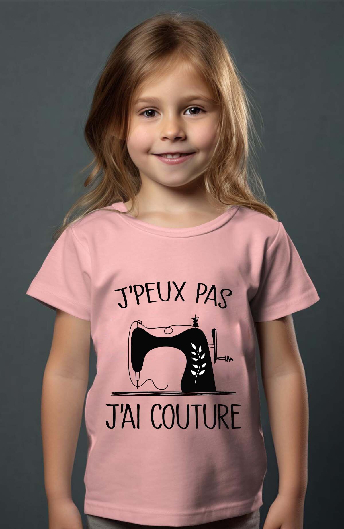 Grossiste I.A.L.D FRANCE - Peux pas couture - T-shirt Fille