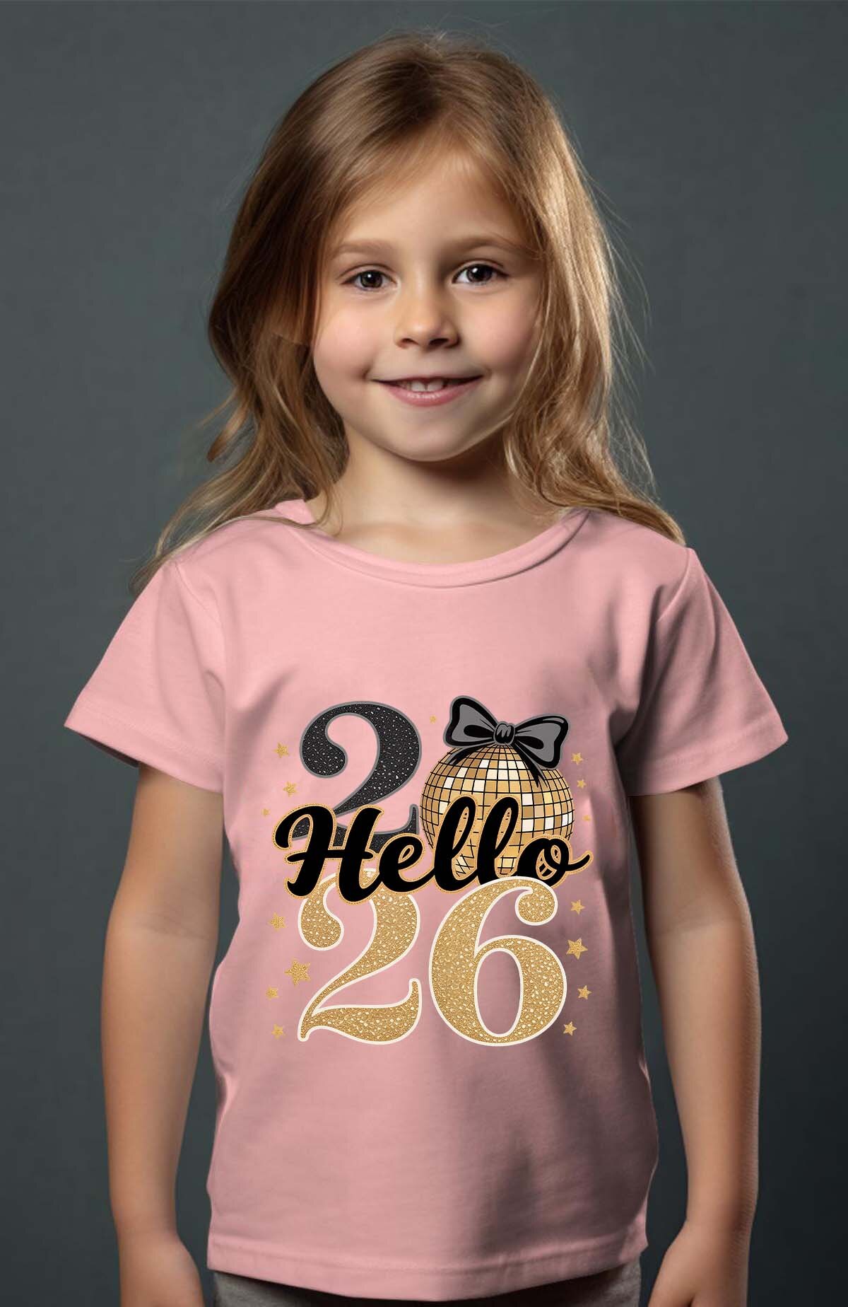 Großhändler I.A.L.D FRANCE - Schwarz & Gold 2026 - Mädchen T-Shirt