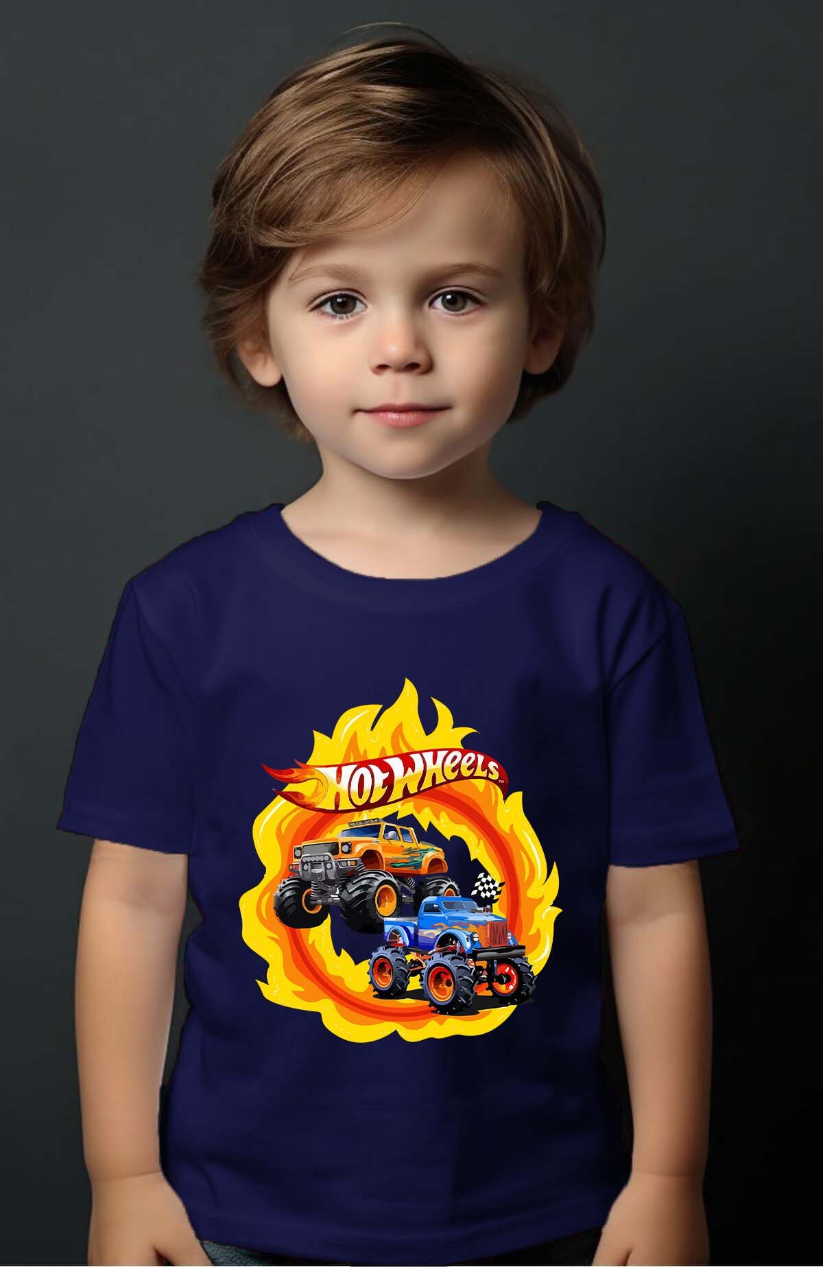 Großhändler I.A.L.D FRANCE - Truck Weel - Jungen T-Shirt