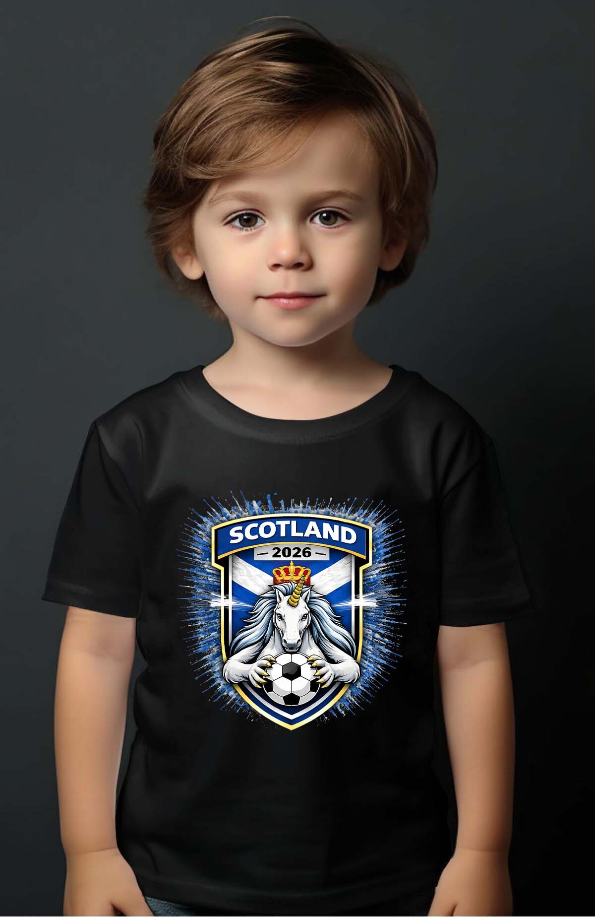 Grossiste I.A.L.D FRANCE - Patch Scotland - T-shirt Garçon