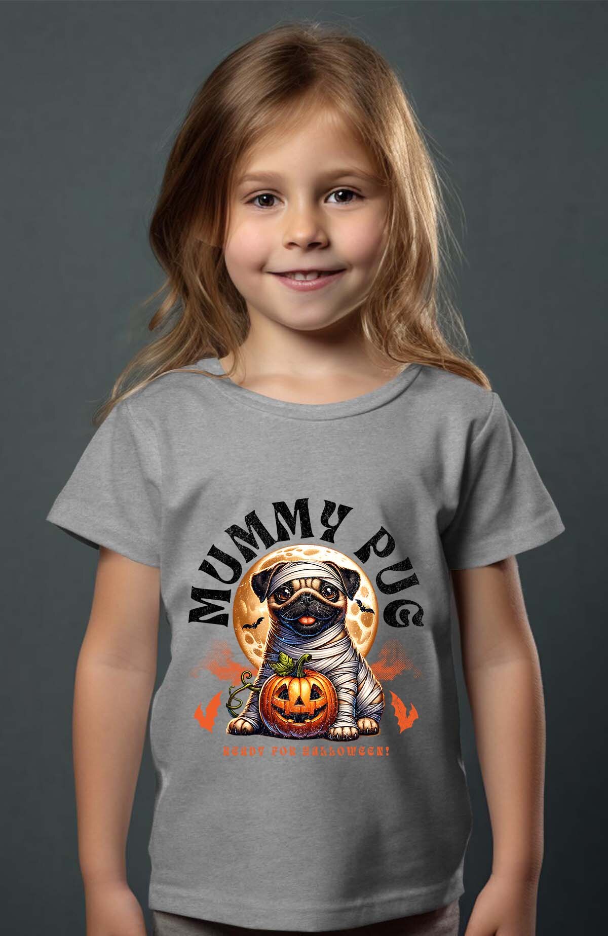 Grossiste I.A.L.D FRANCE - Mummy Pug - T-shirt Fille