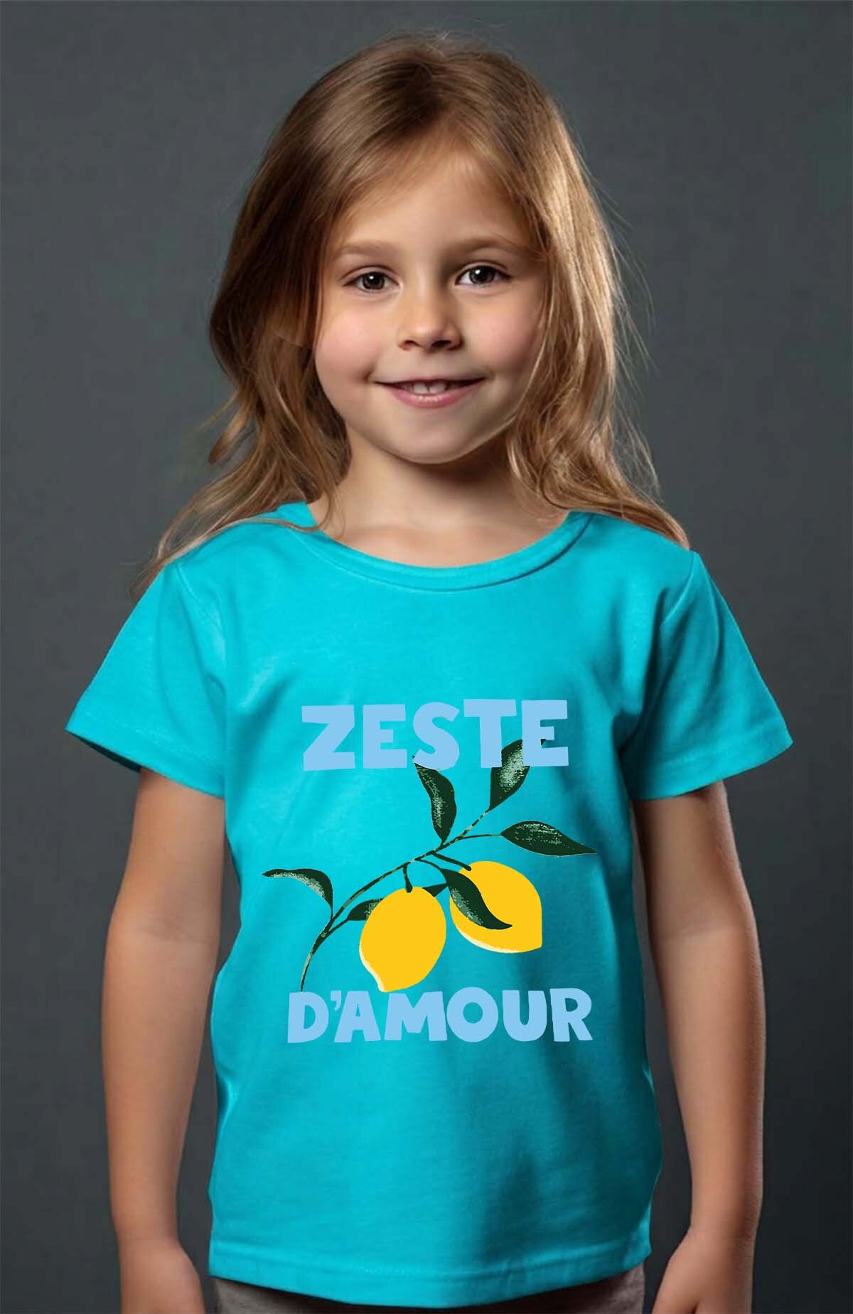 Grossiste I.A.L.D FRANCE - Zeste d'amour - T-shirt Fille