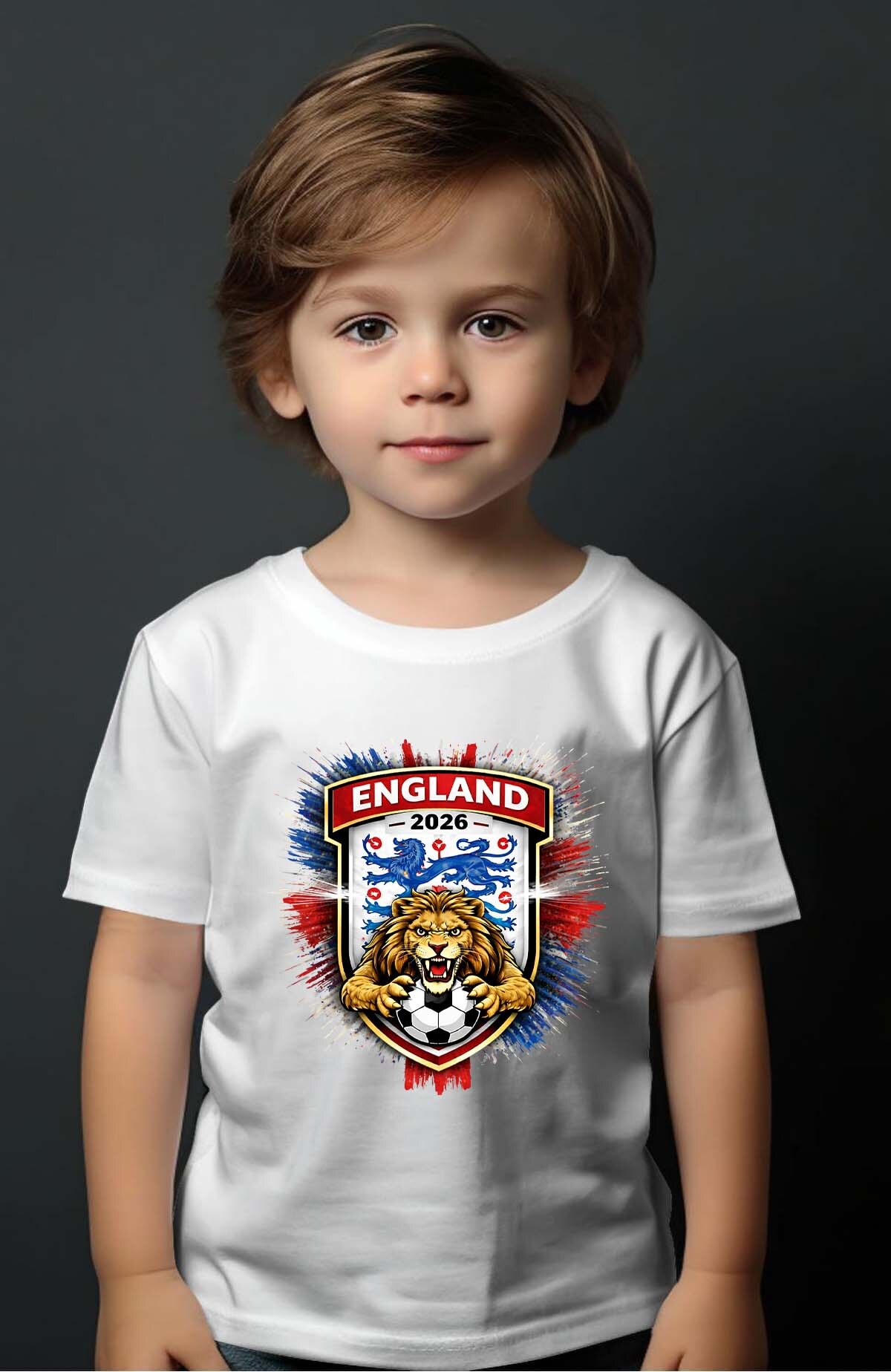 Grossiste I.A.L.D FRANCE - Patch England - T-shirt Garçon