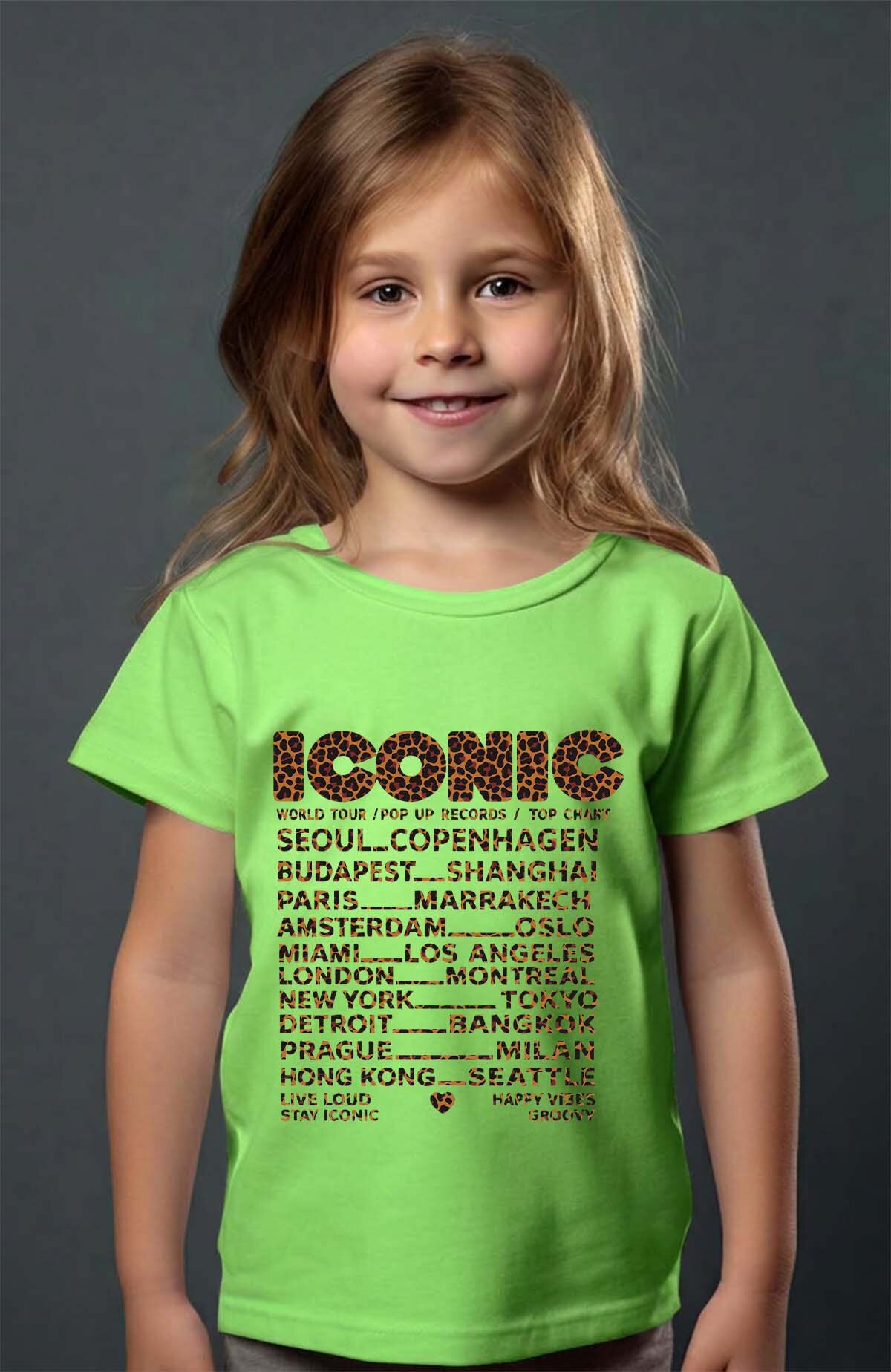 Grossiste I.A.L.D FRANCE - Iconic leo dos - T-shirt Fille