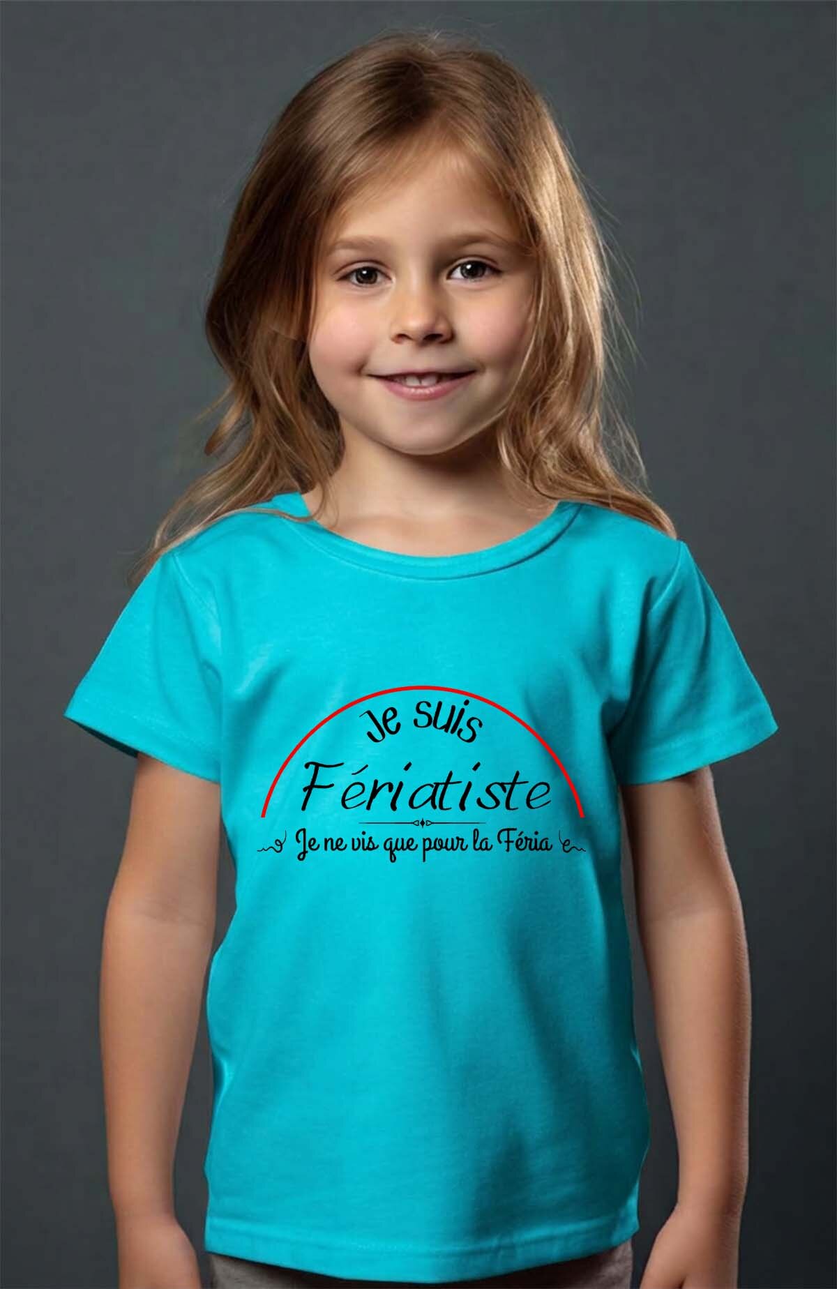 Grossiste I.A.L.D FRANCE - Je suis feriatiste - T-shirt Fille
