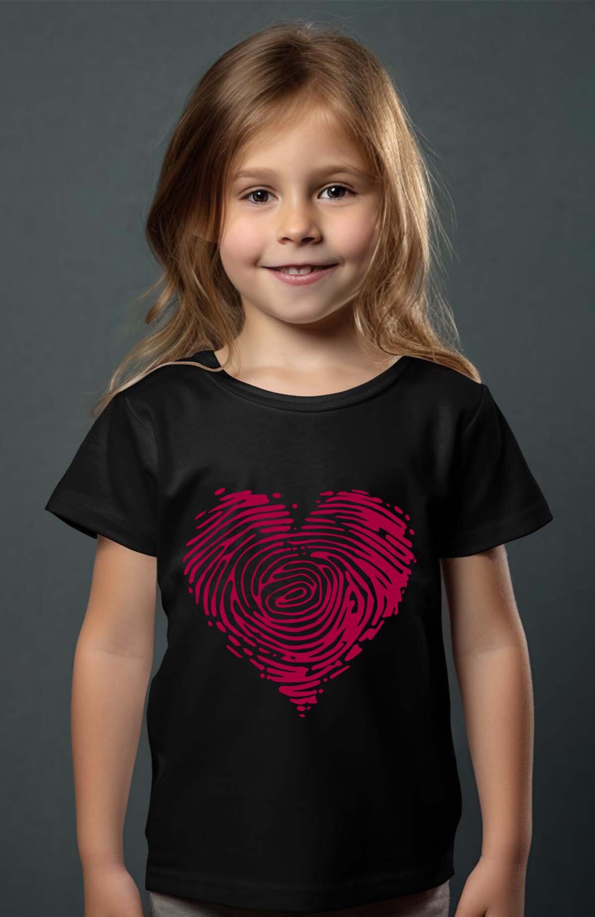 Großhändler I.A.L.D FRANCE - Herz Adn Herz - Mädchen T-Shirt