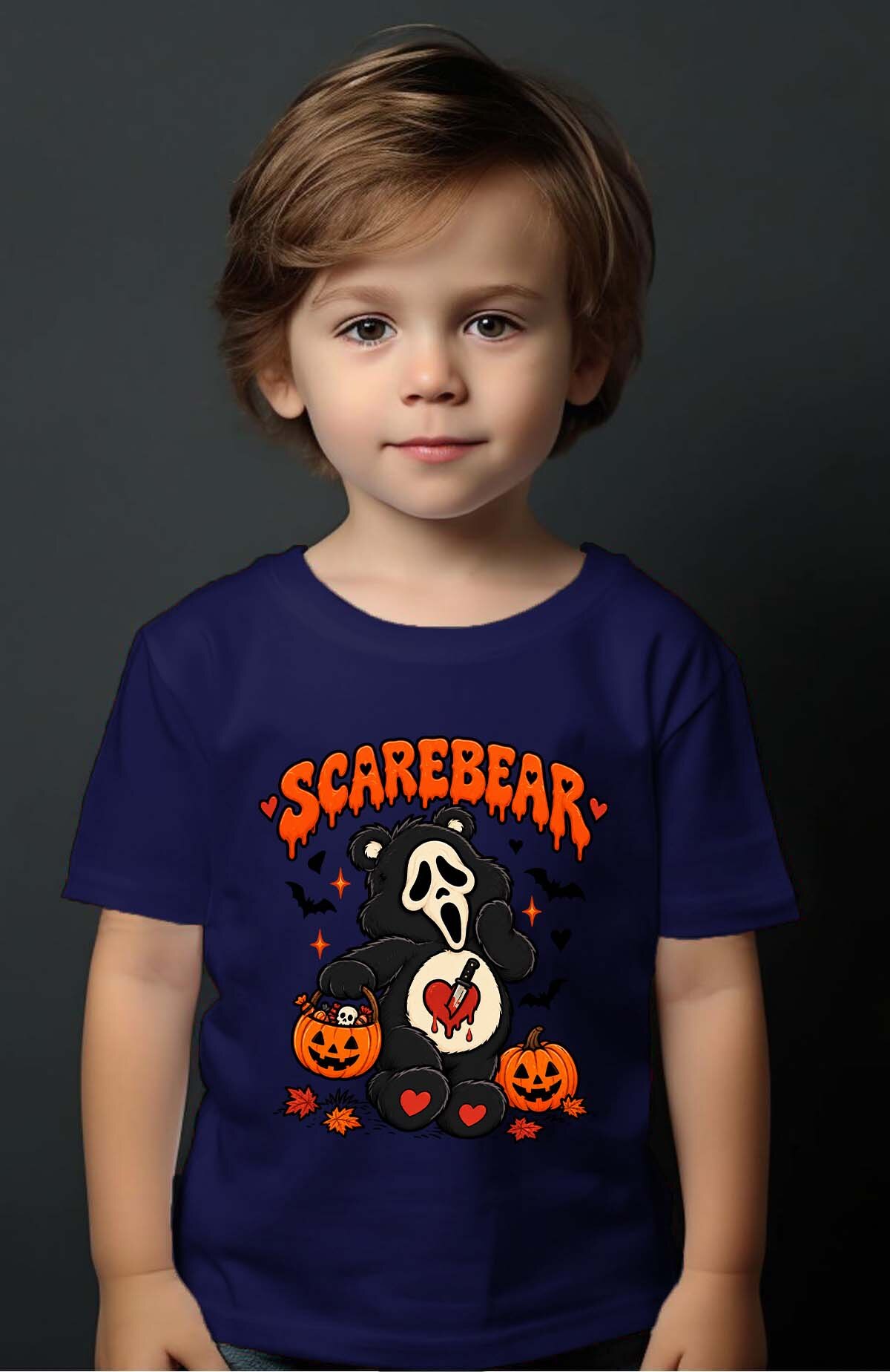 Mayorista I.A.L.D FRANCE - Scary tedy halloween - Camiseta Niño