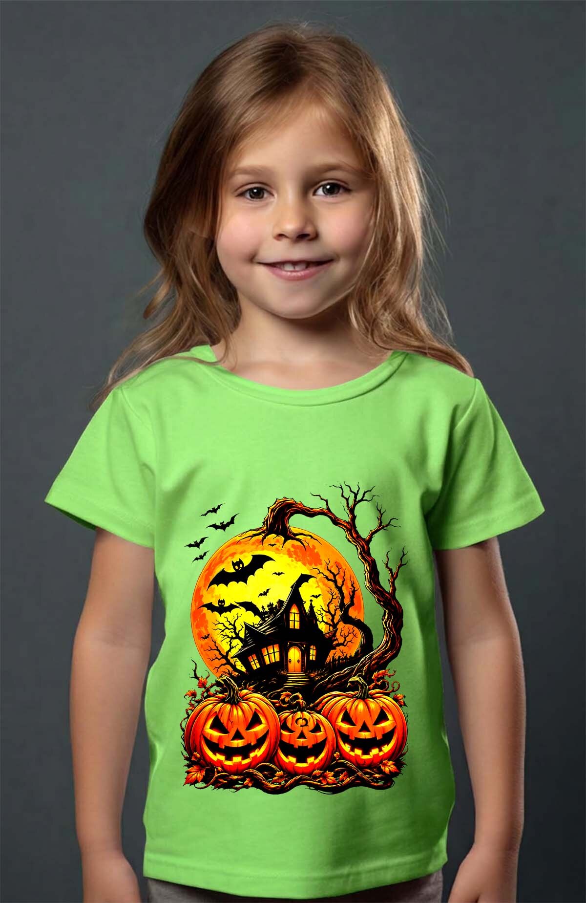 Grossiste I.A.L.D FRANCE - Halloween castle - T-shirt Fille