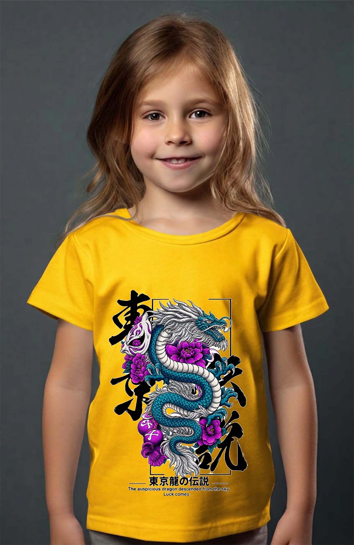 Grossiste I.A.L.D FRANCE - Blue dragon warrior - T-shirt Fille