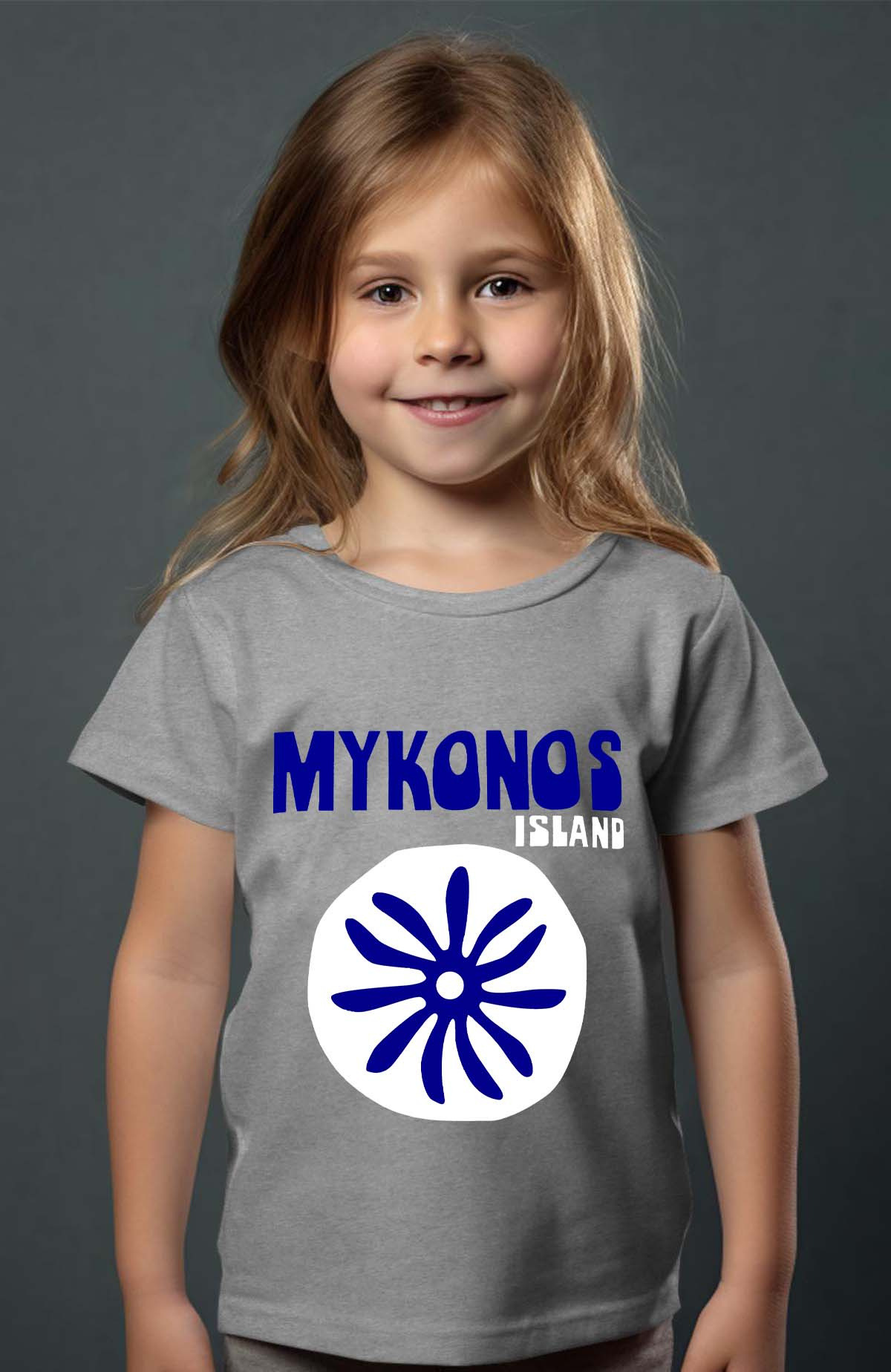 Grossista I.A.L.D FRANCE - Mykonos Symb - Maglietta Ragazza