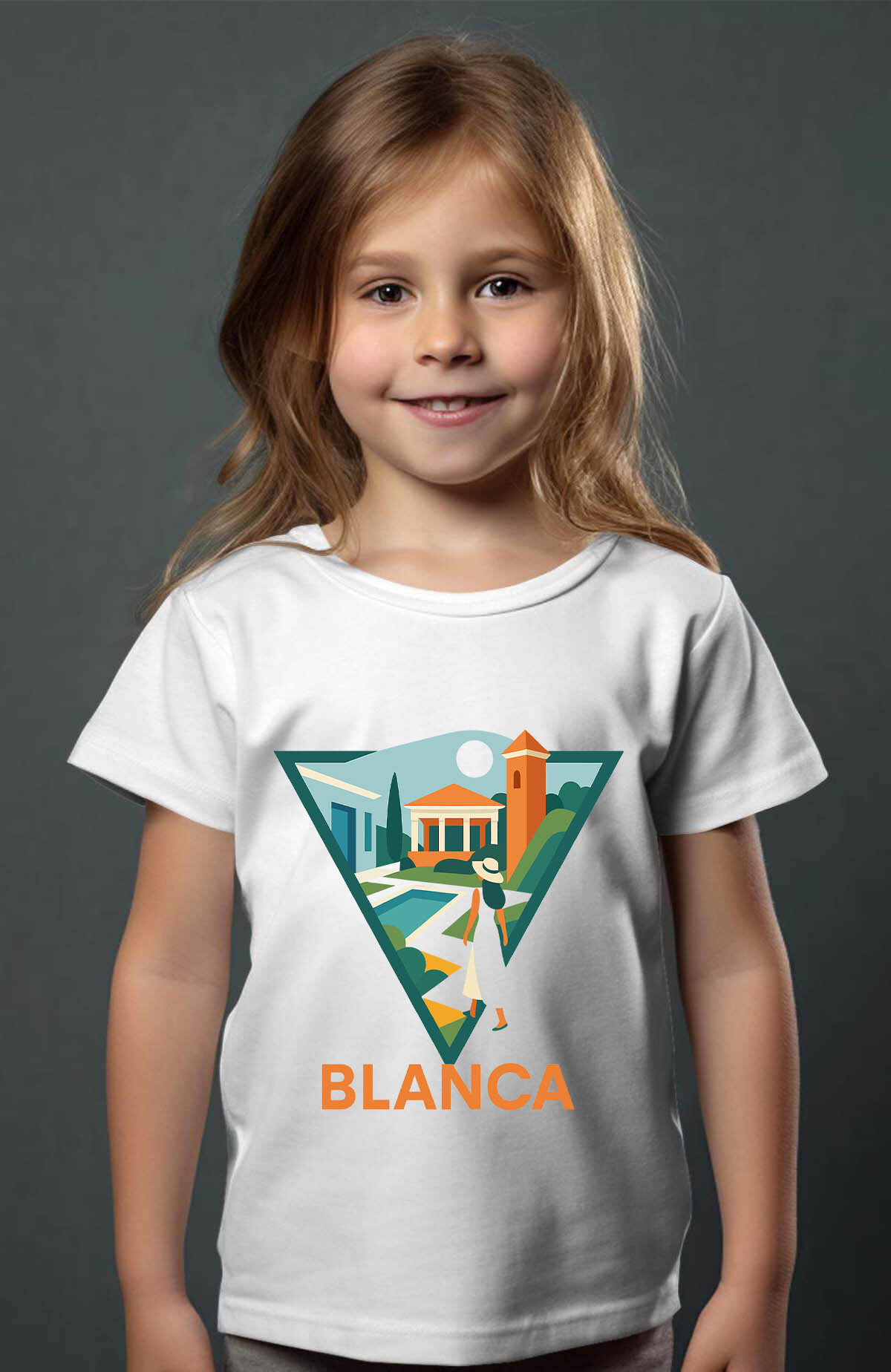 Grossiste I.A.L.D FRANCE - blanca - T-shirt Fille