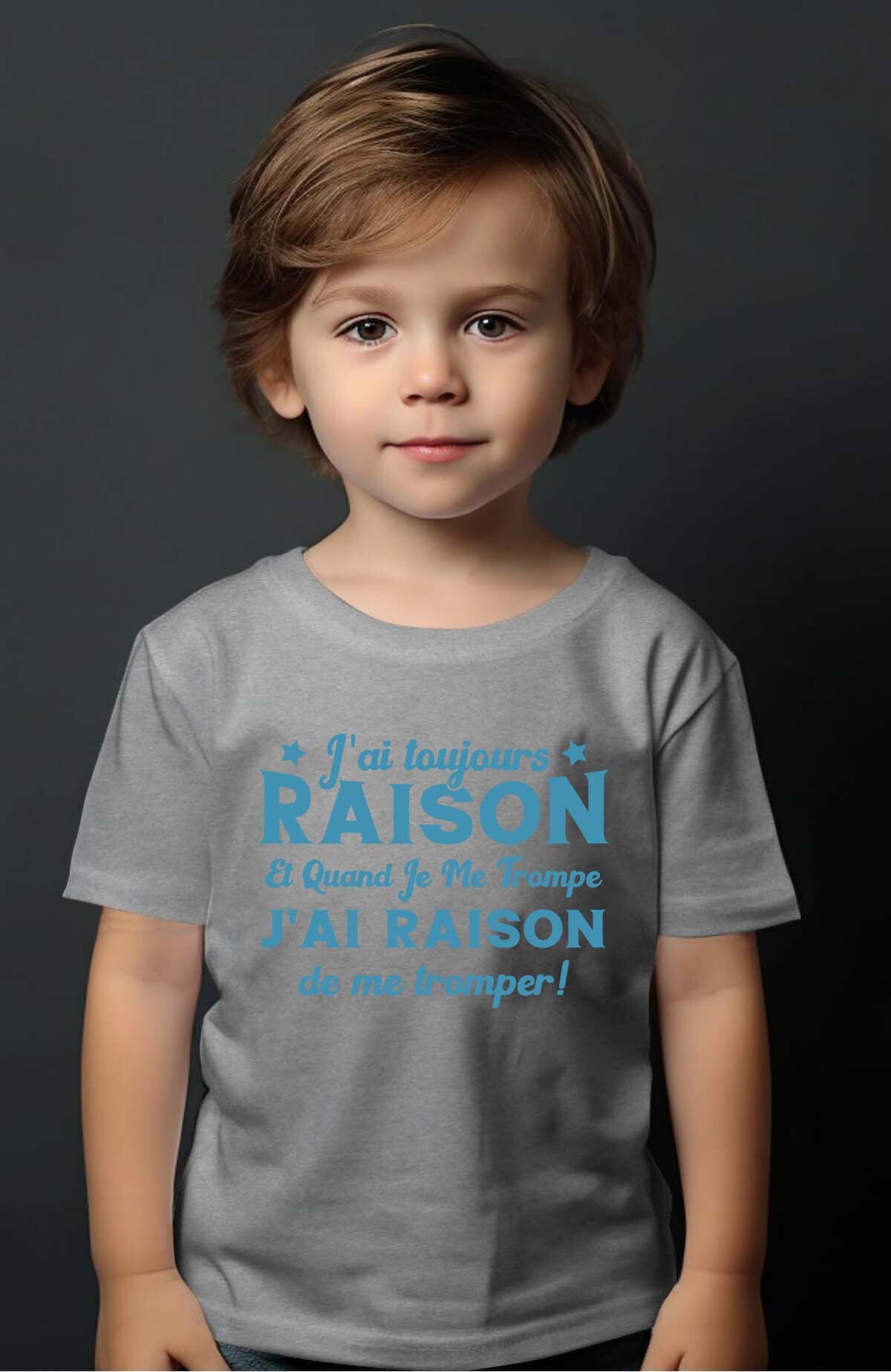 Großhändler I.A.L.D FRANCE - Ich irre mich mit Grund - Jungen T-Shirt