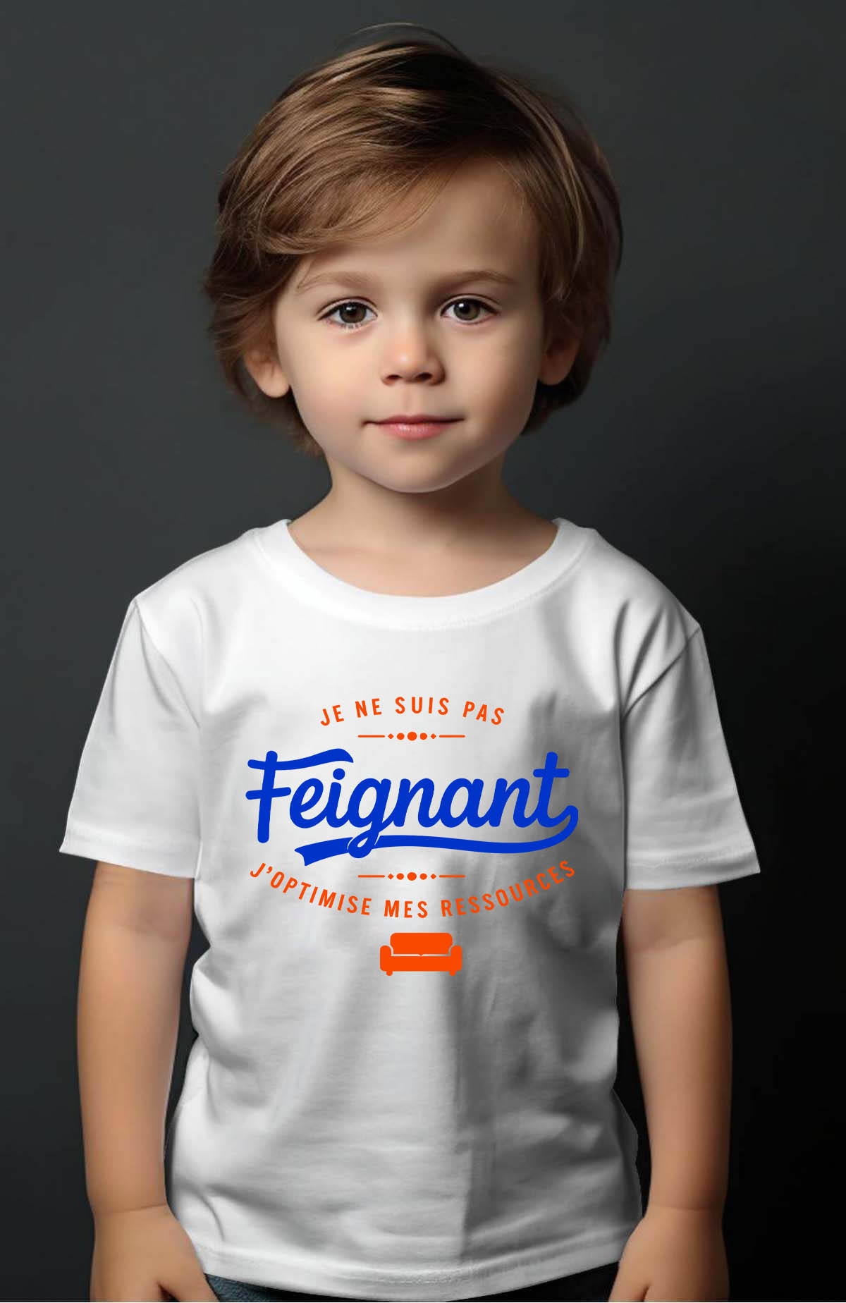 Großhändler I.A.L.D FRANCE - Optimiert vorstellen - Boy t -Shirt