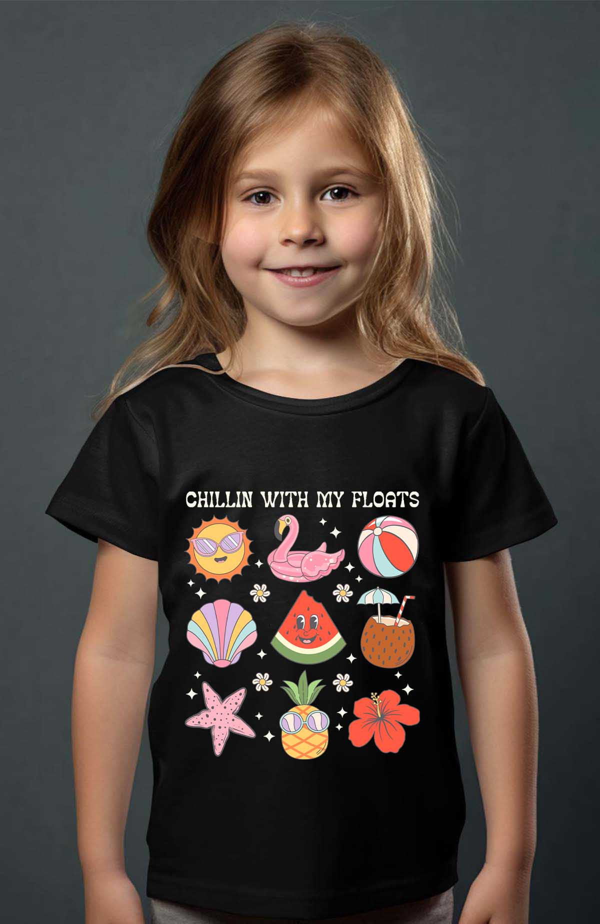 Grossiste I.A.L.D FRANCE - Chillin floats - T-shirt Fille