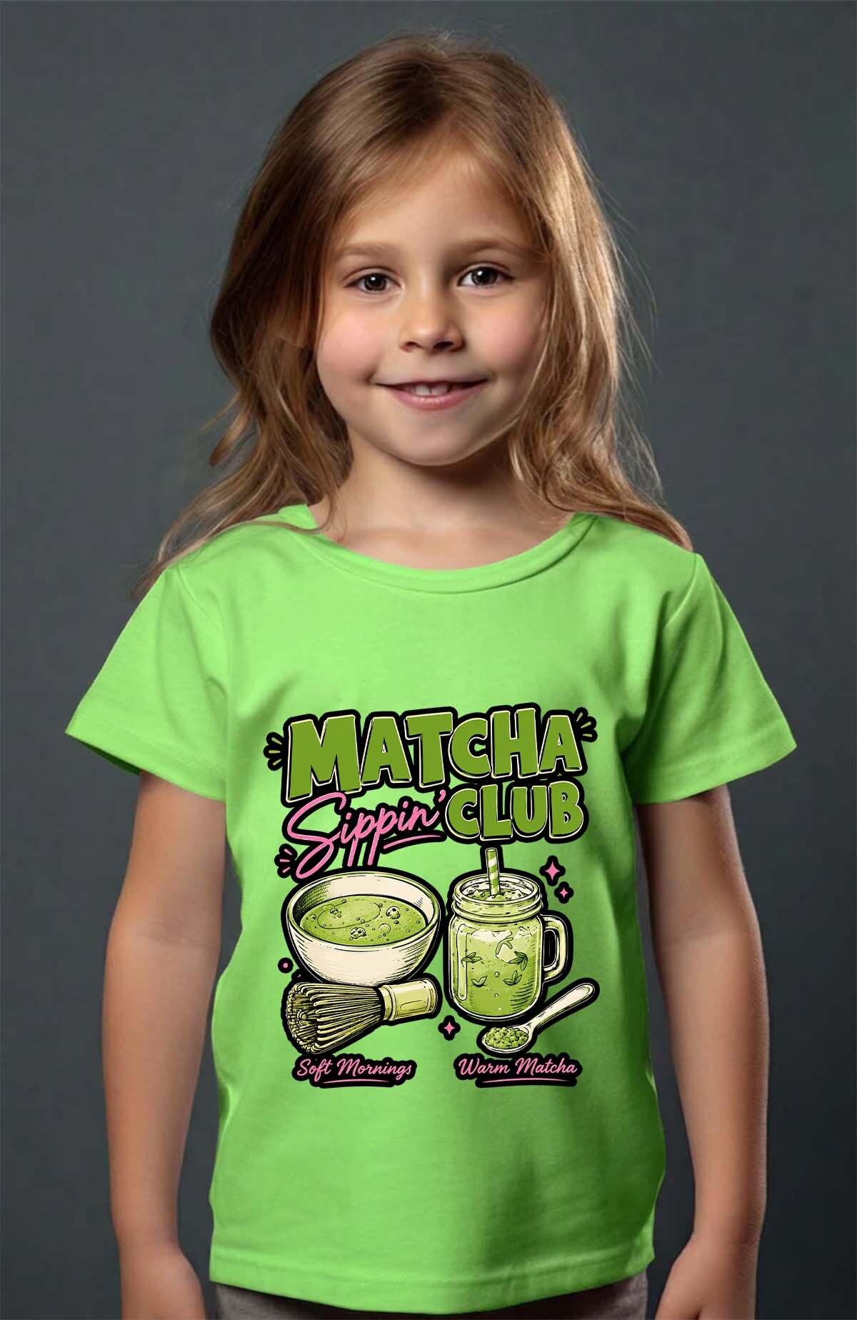 Grossiste I.A.L.D FRANCE - Matcha sippin club - T-shirt Fille
