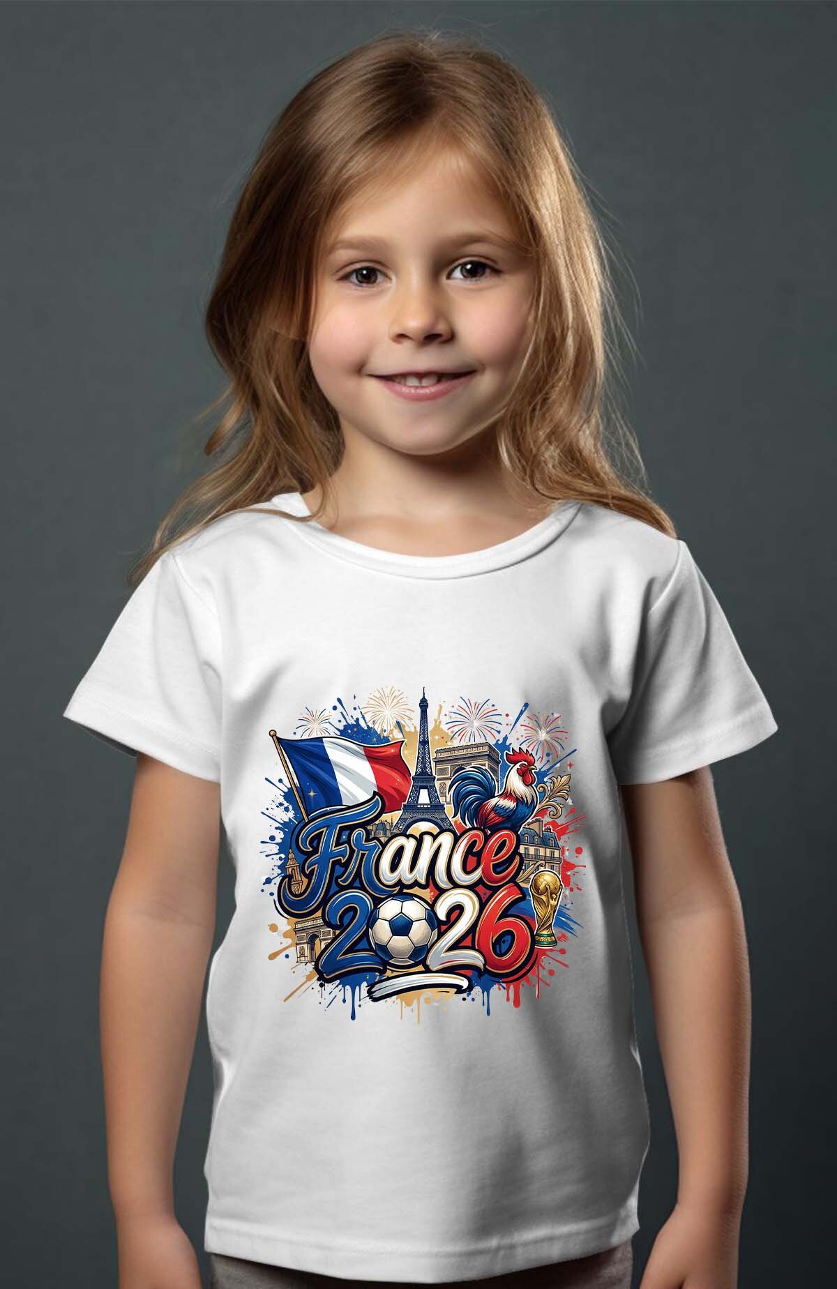 Grossiste I.A.L.D FRANCE - Cdm26 France - T-shirt Fille