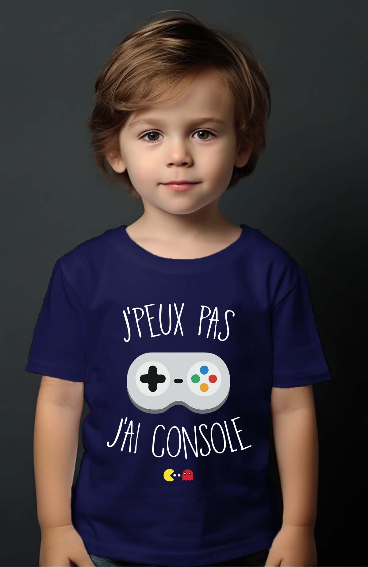 Grossiste I.A.L.D FRANCE - J'peux pas j'ai console - T-shirt Garçon