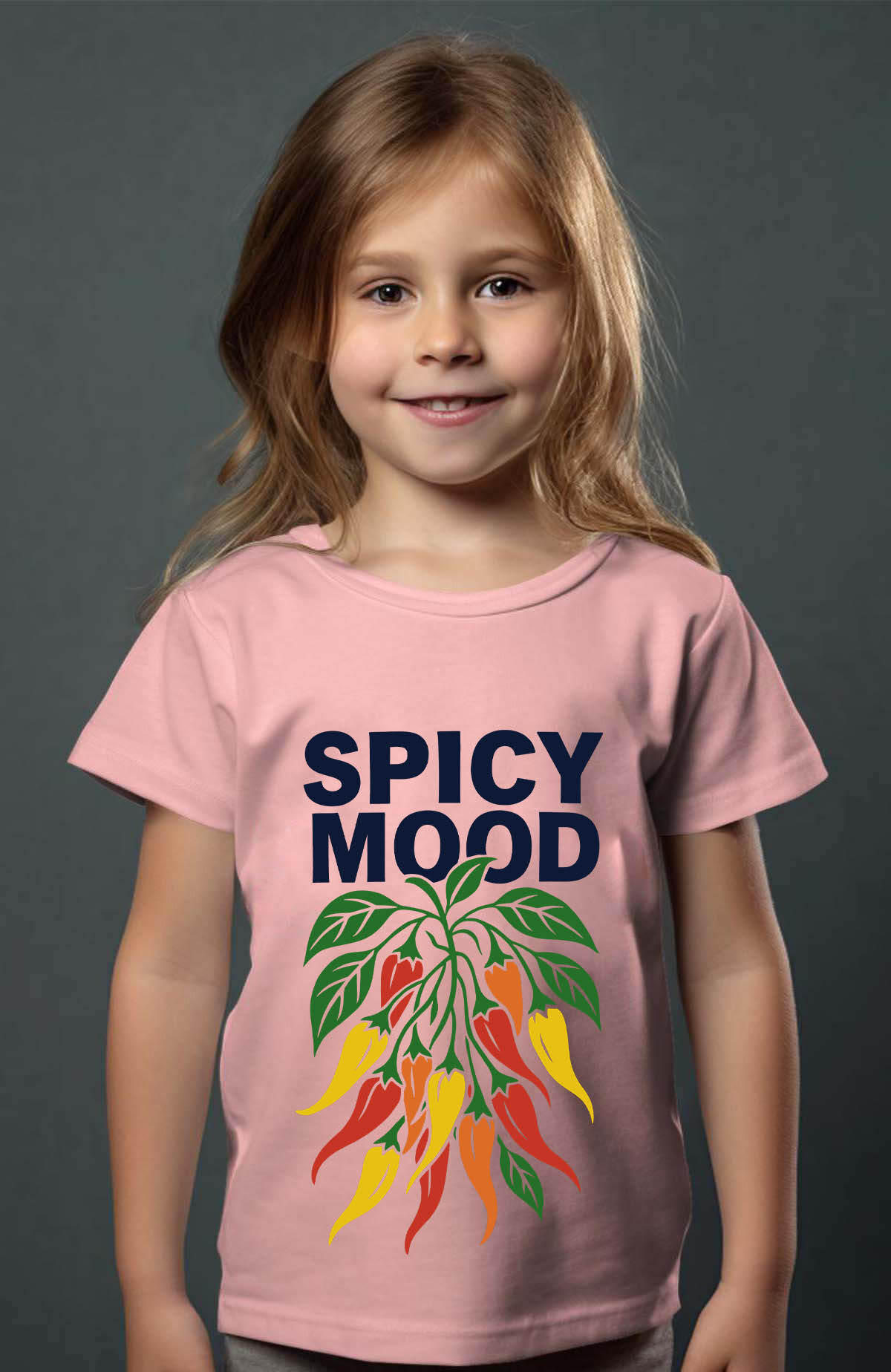 Großhändler I.A.L.D FRANCE - Würzige Stimmung - Mädchen T -Shirt