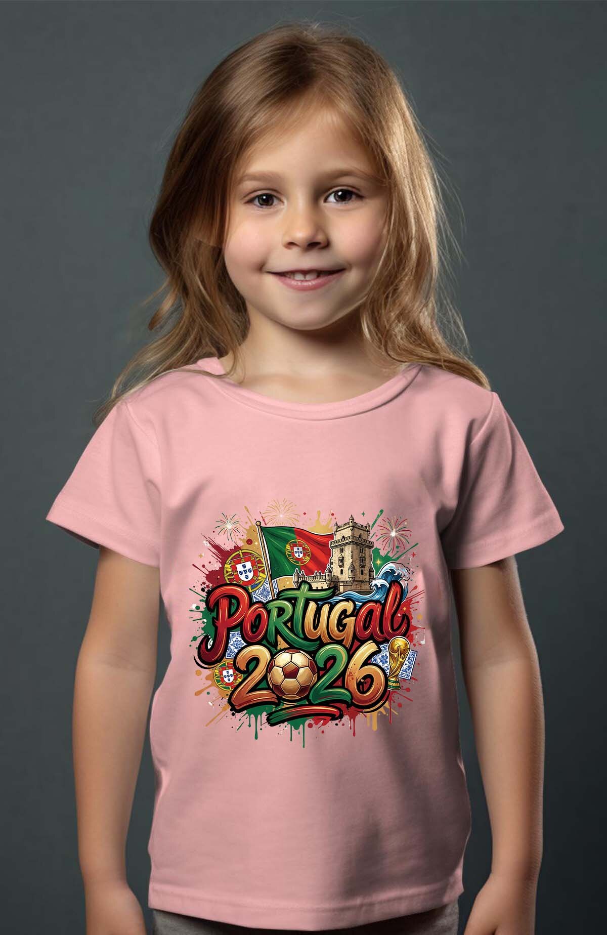 Grossiste I.A.L.D FRANCE - Cdm26 Portugal - T-shirt Fille